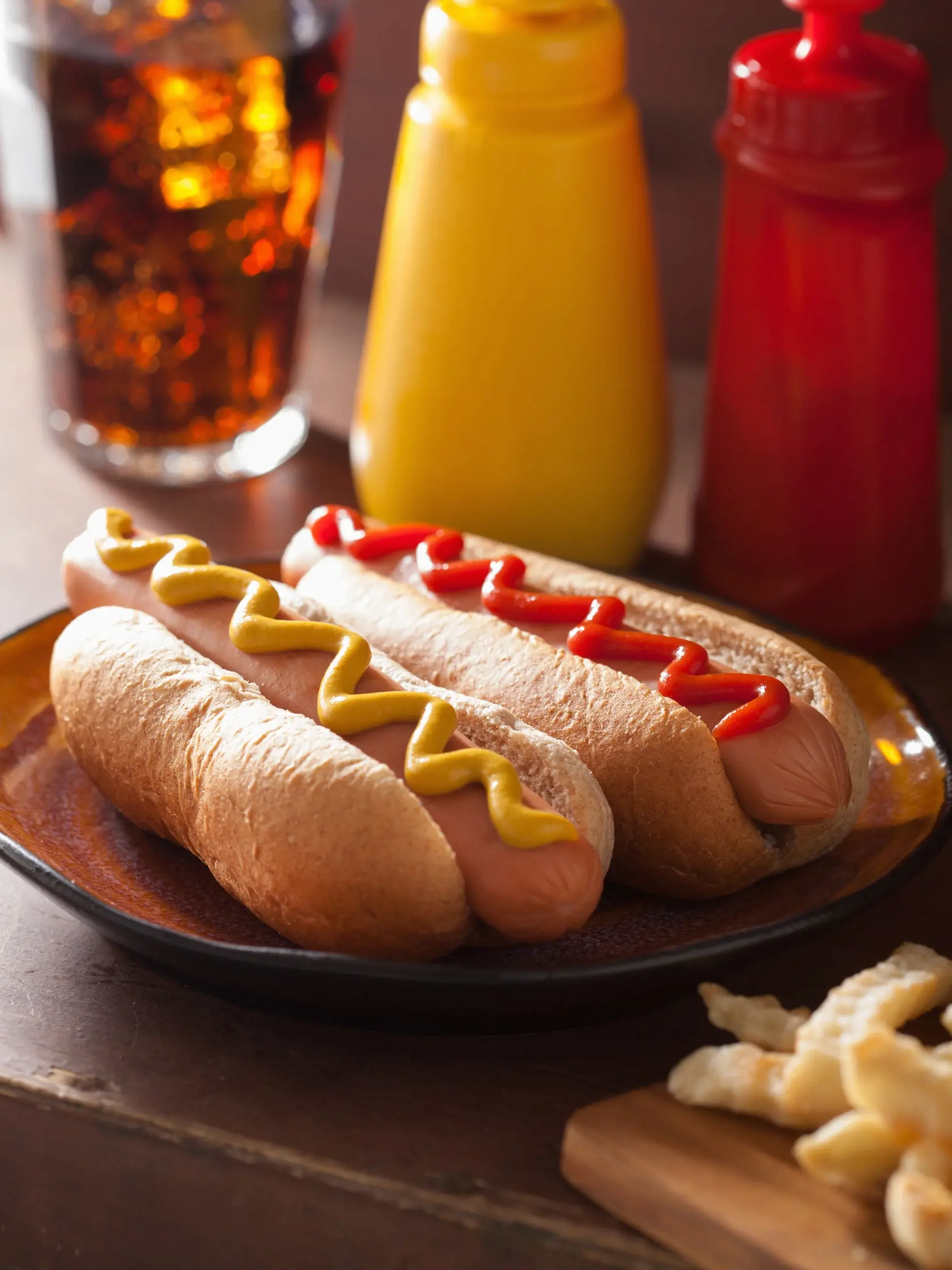 párok v rožku - hotdog - horčica - kečup