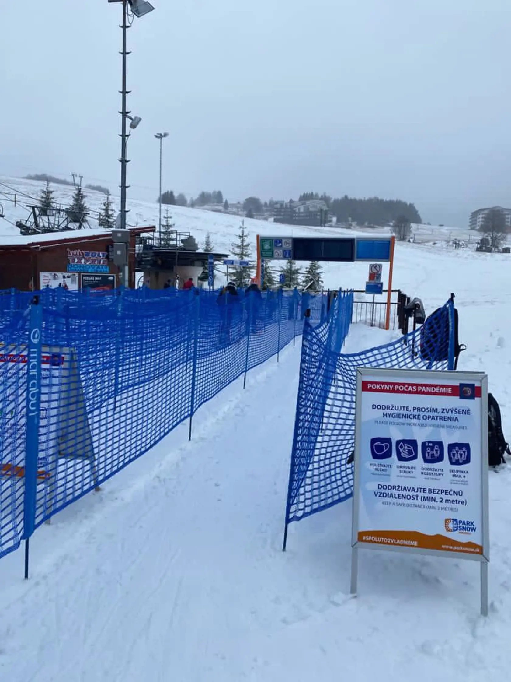 Opatrenia v lyžiarskom stredisku Donovaly.