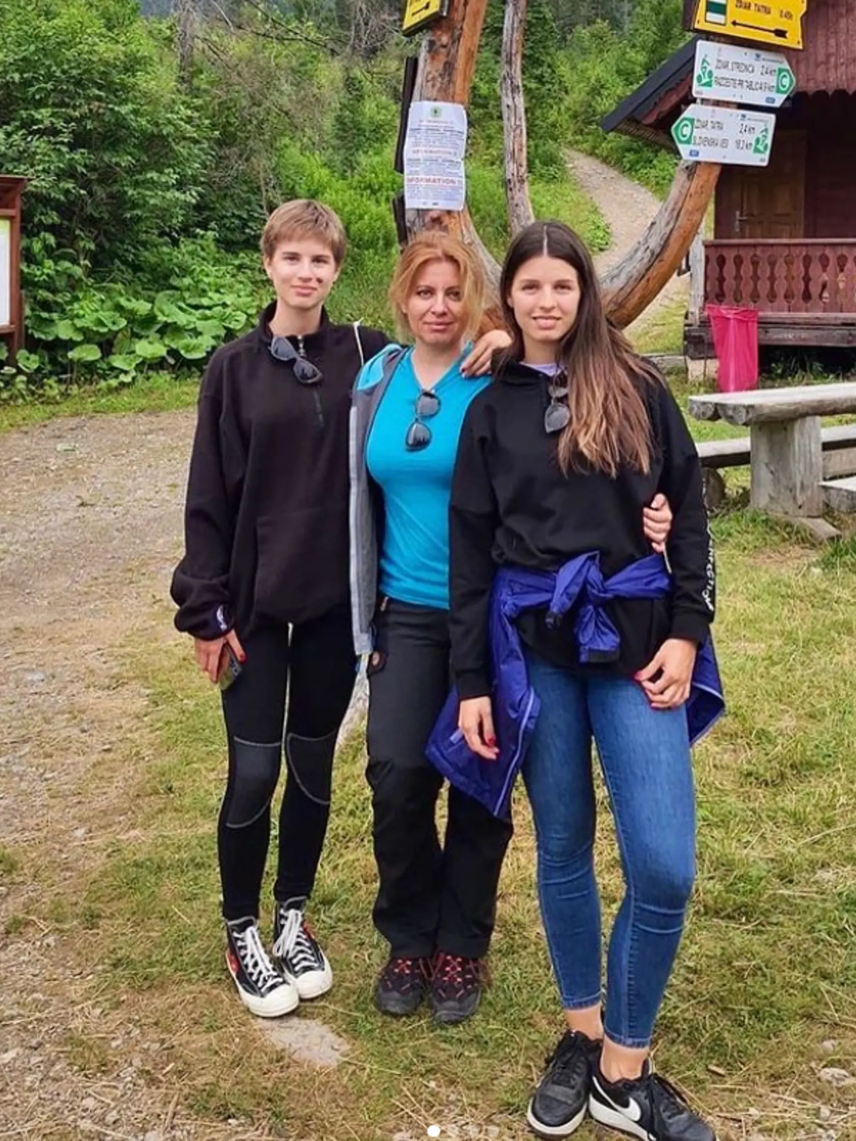 Zuzana Čaputová s dcérami