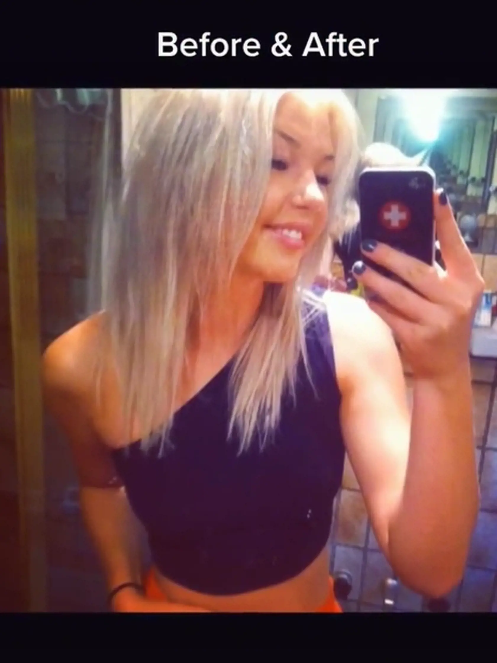 Amber Luke pred premenou.