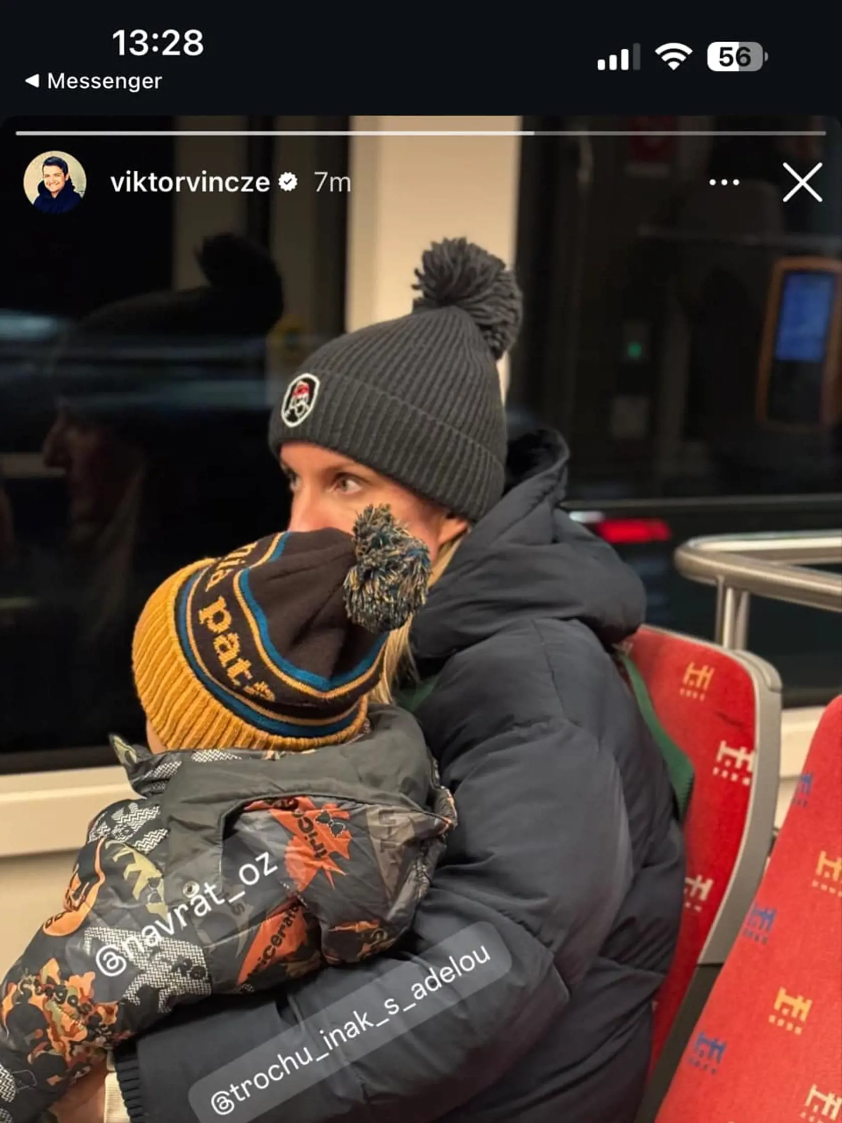 Viktor zverejnil raritnú fotku Adely a Maxa