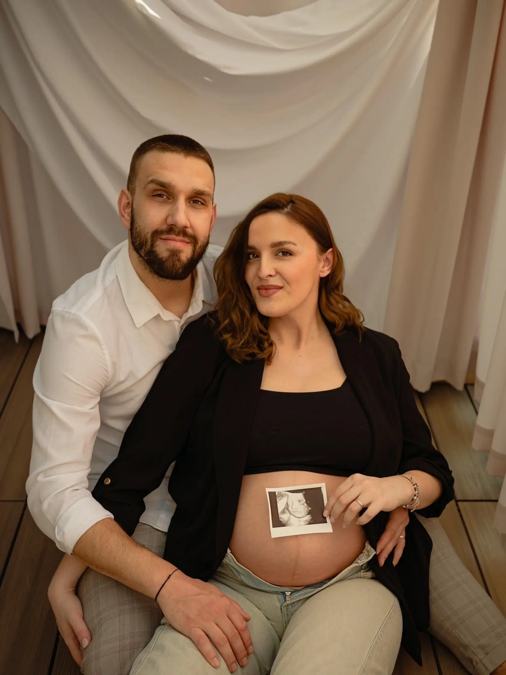 Šťastní rodičia sa na príchod prvého bábätka veľmi tešili. 