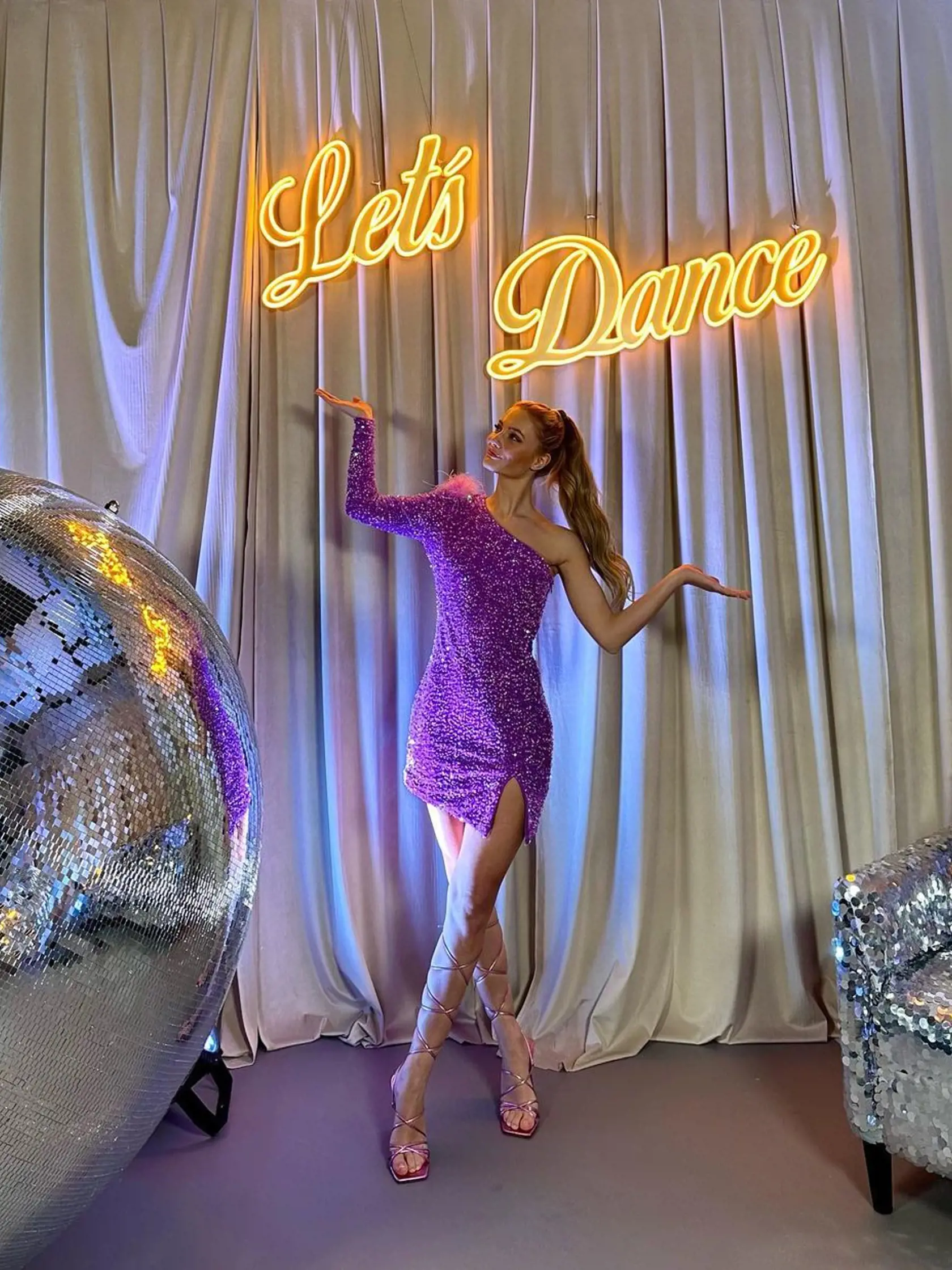 Mirka na Let´s Dance.
