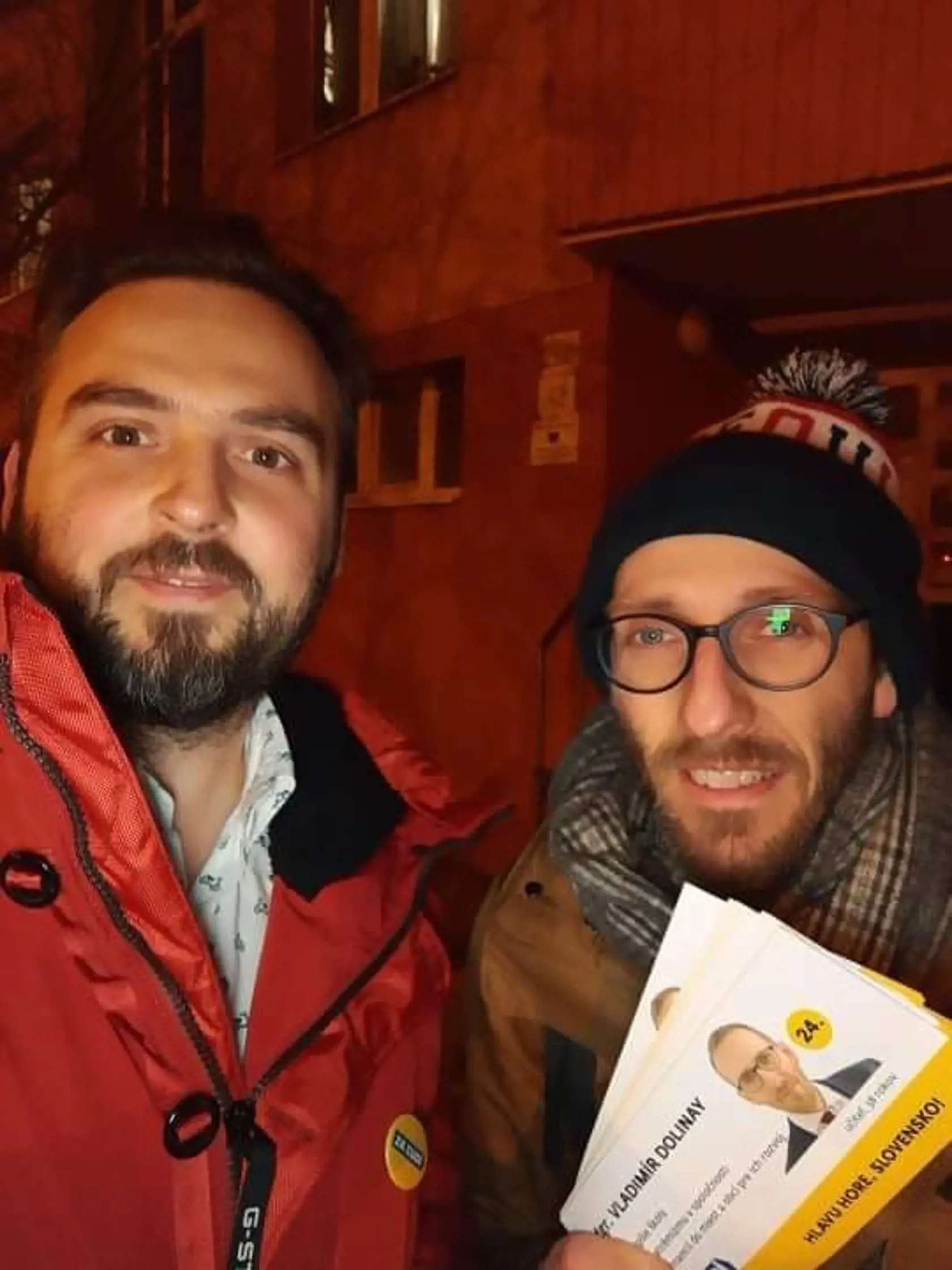Na snímke je Vladimír Dolinay