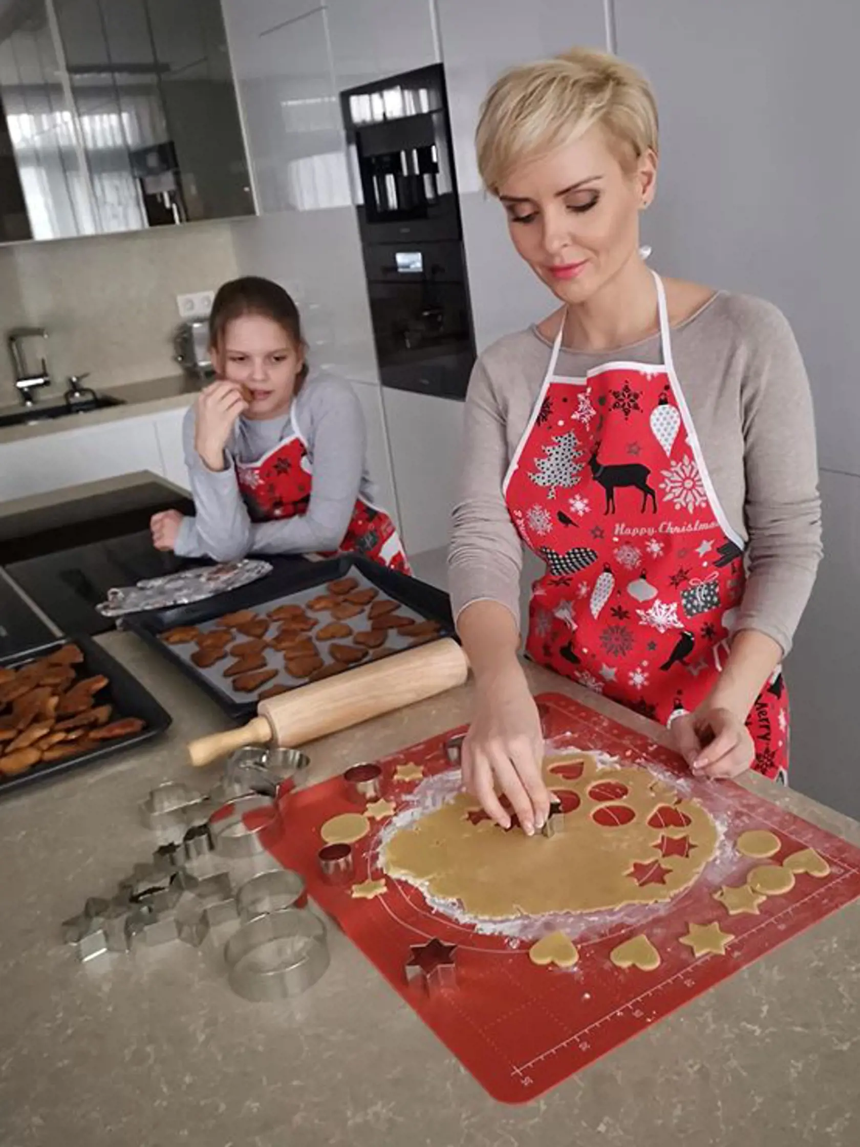 Kvetka Horváthová v kuchyni