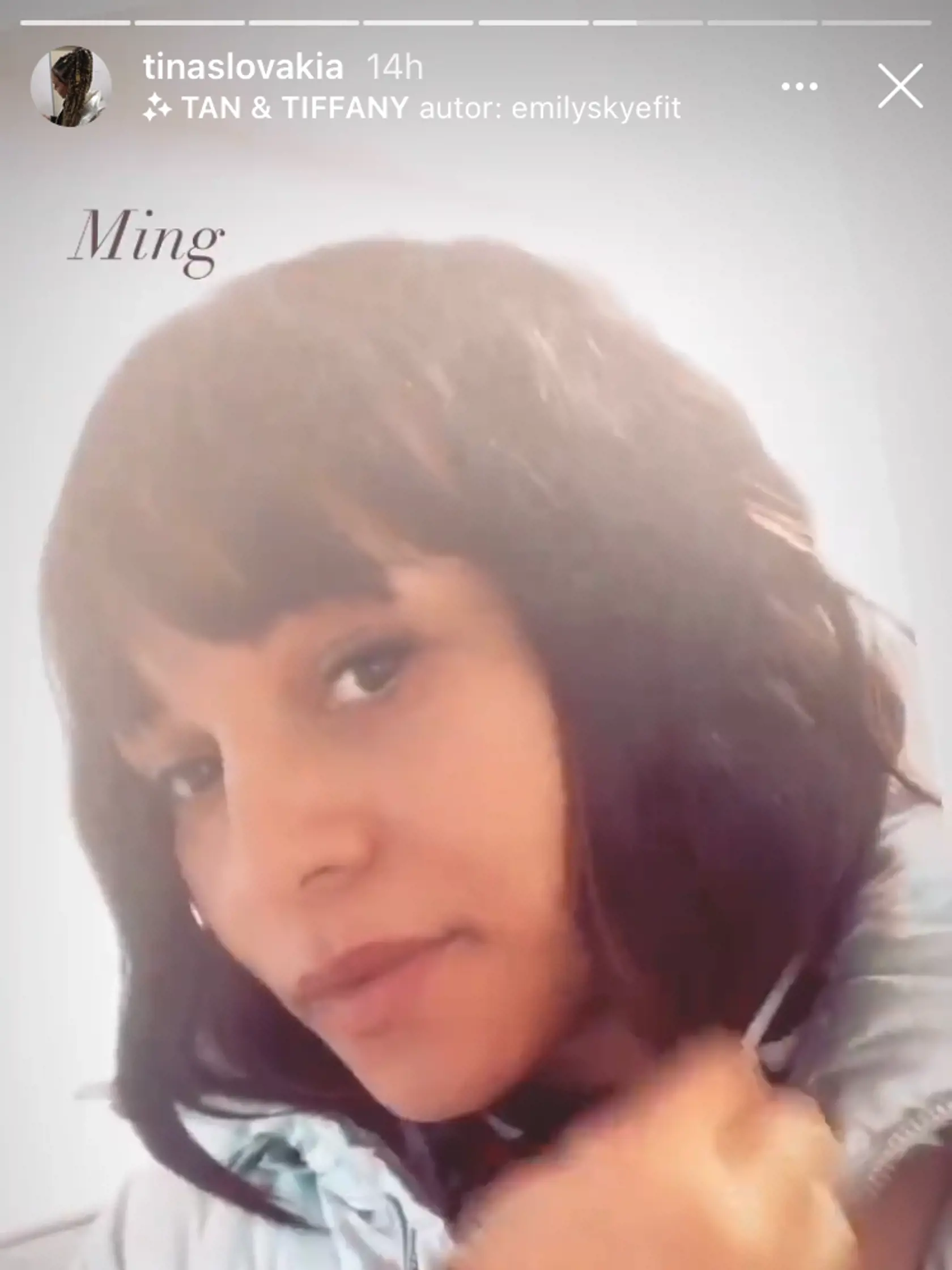 Tina zmenila imidž.