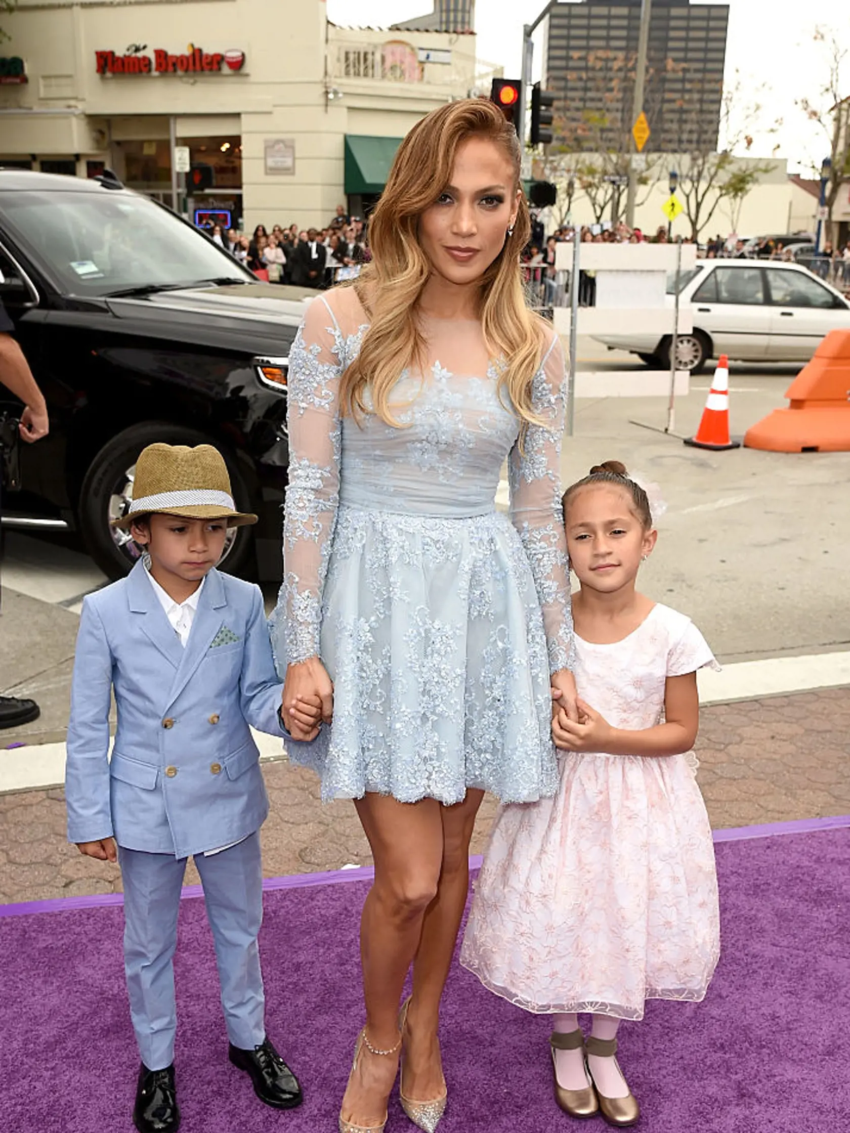 Dcéra Jennifer Lopez Emme Anthony v roku 2015.