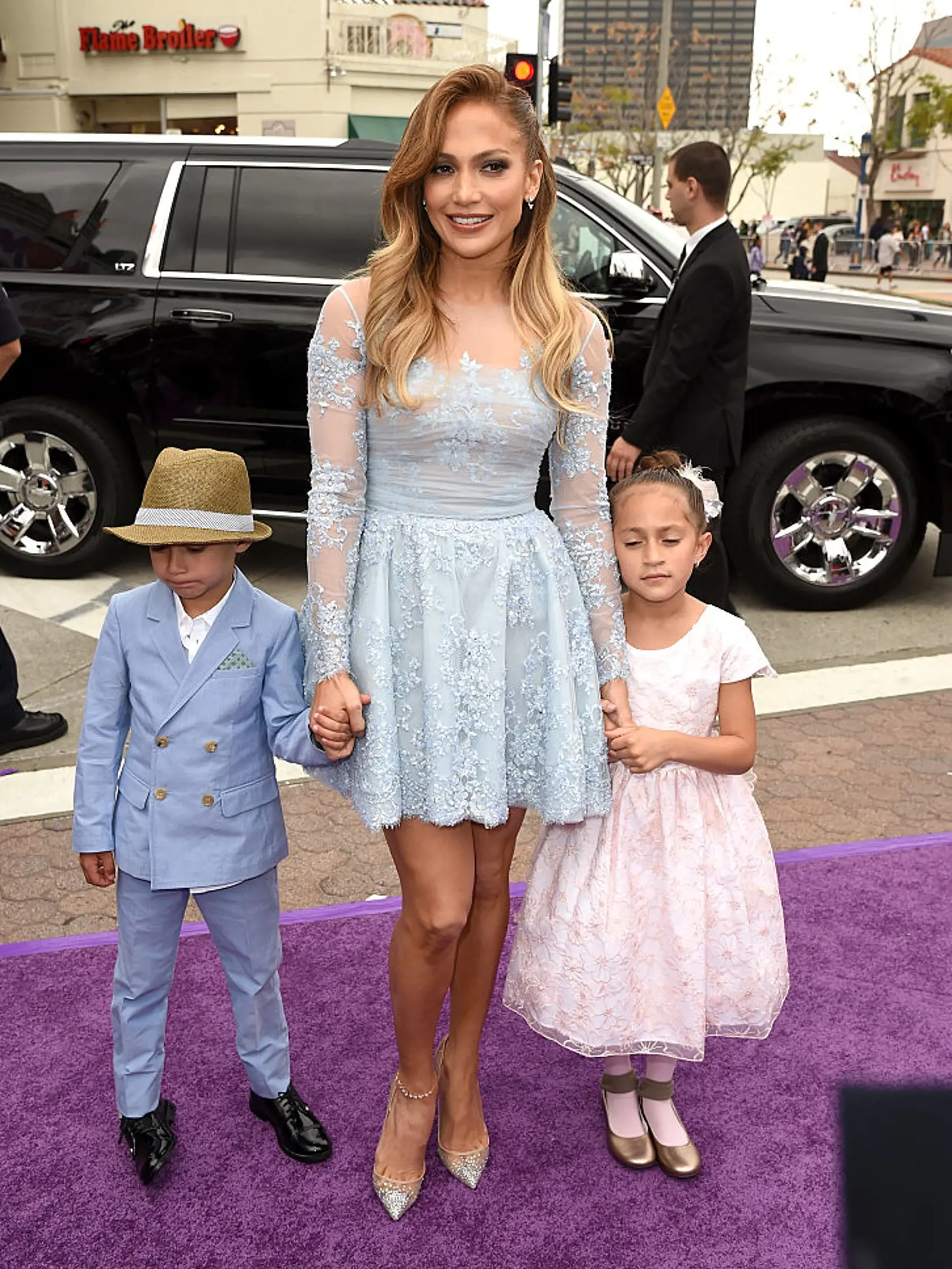 Dcéra Jennifer Lopez Emme Anthony v roku 2015.