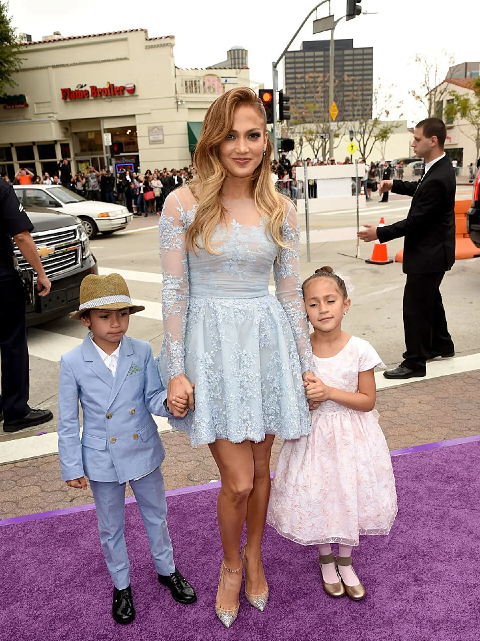 Dcéra Jennifer Lopez Emme Anthony v roku 2015.