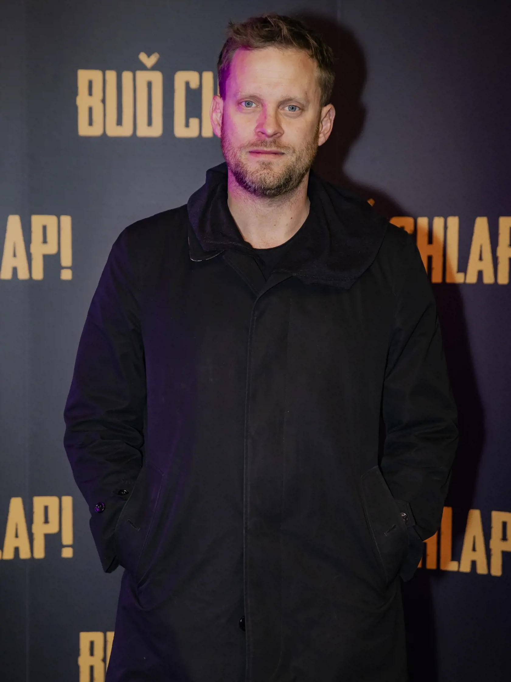 Na snímke Jakub Prachař počas slávnostnej premiéry filmu Buď chlap!