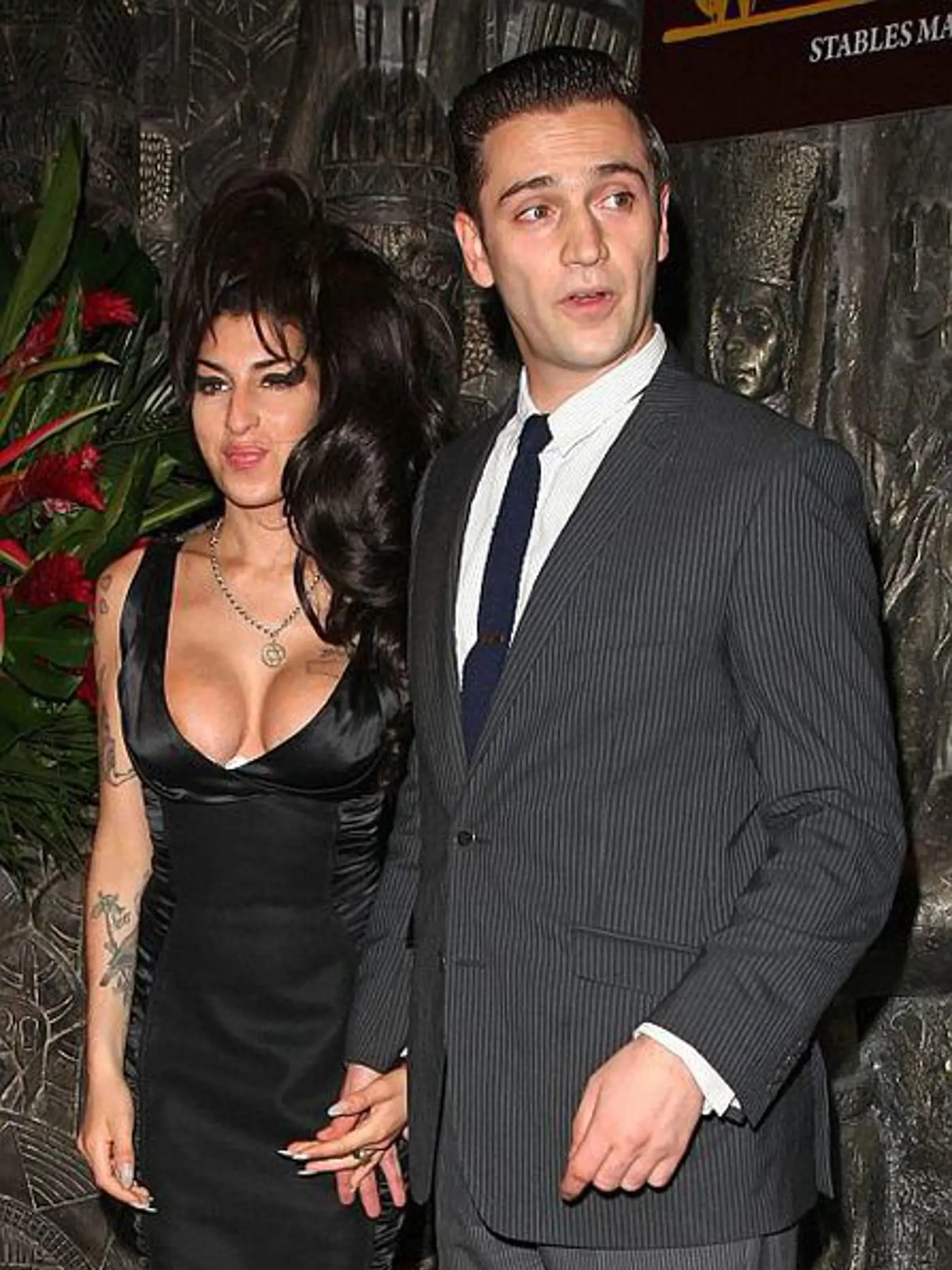 Amy Winehouse s partnerom Regom Travissom