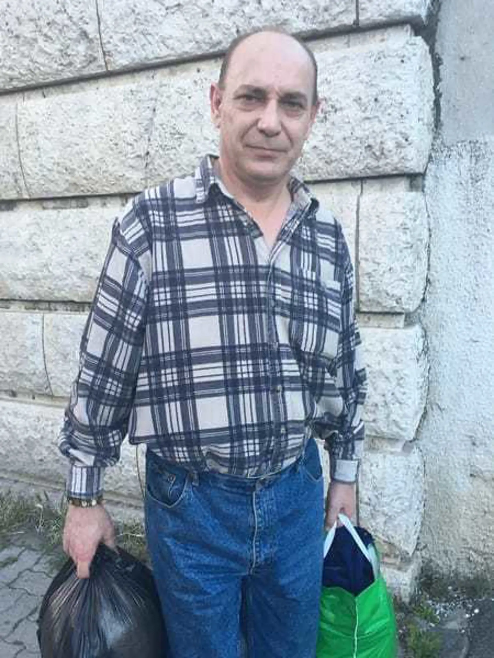 Takto opúšťal J. Andrej brány väznice, boli sme pri tom.