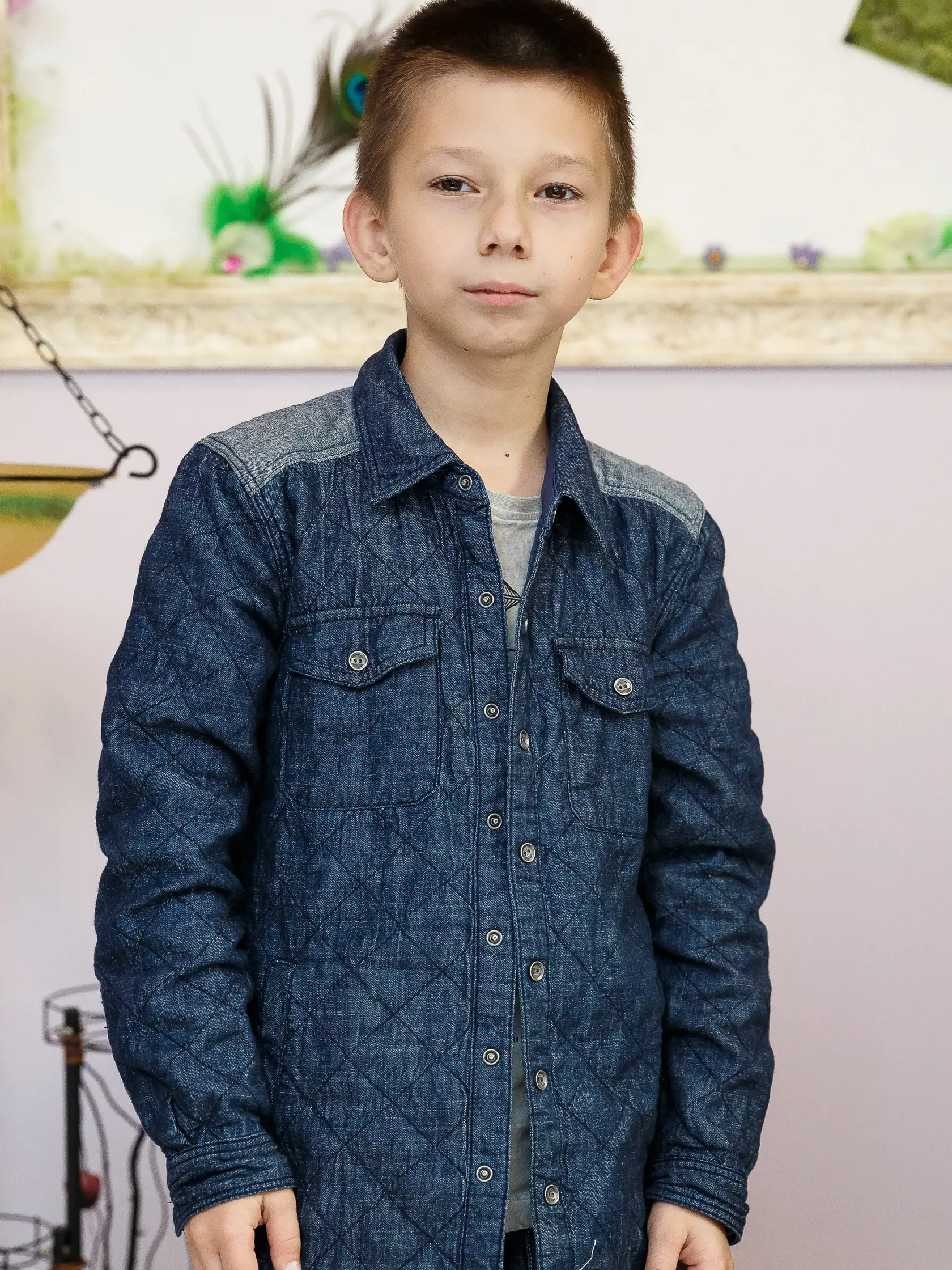 Marcel Chlpík ako malý chlapček.