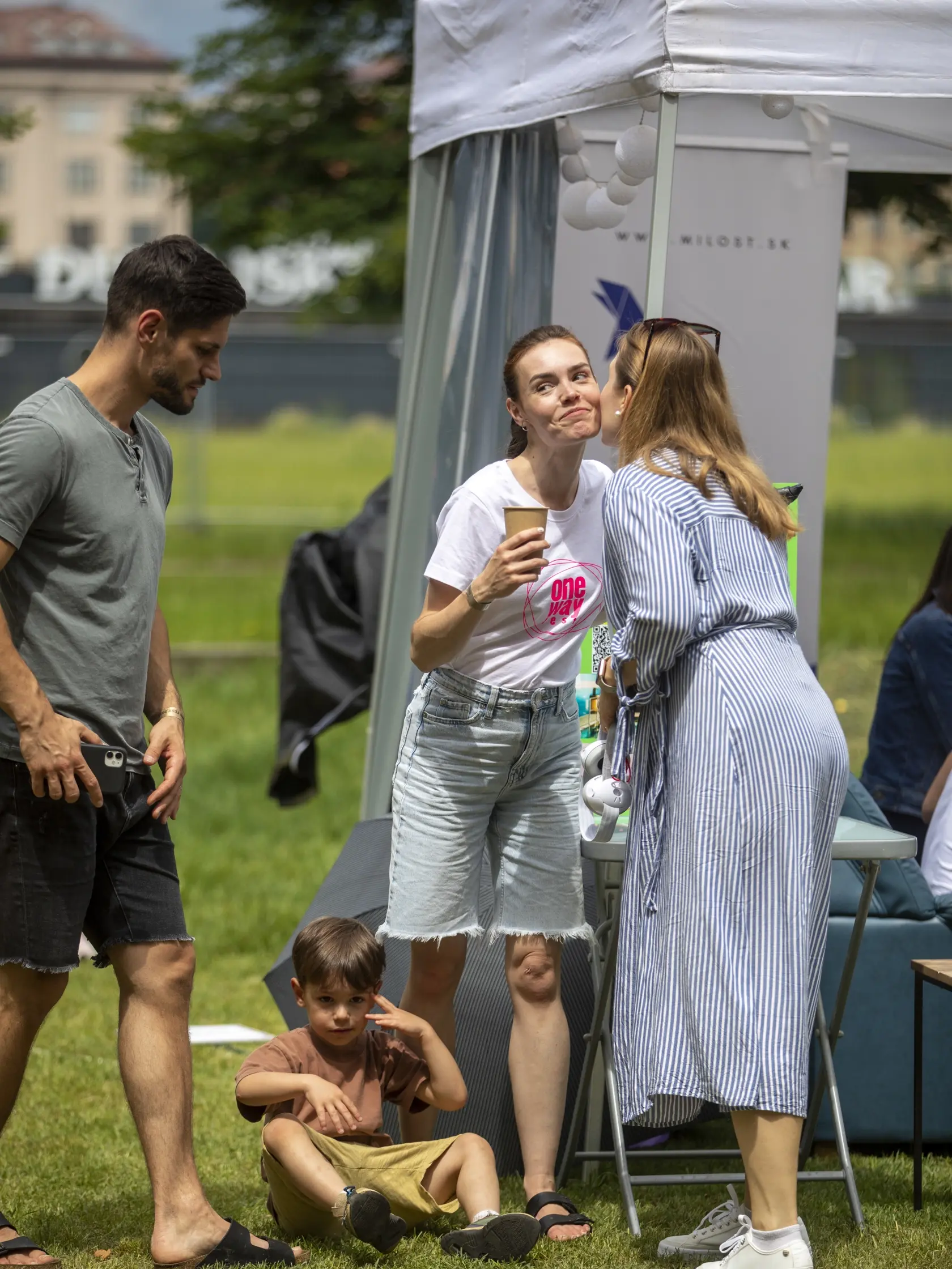 One Way Fest spoločenstva Milosť. Mária Bartalos a jej manžel Adrián.