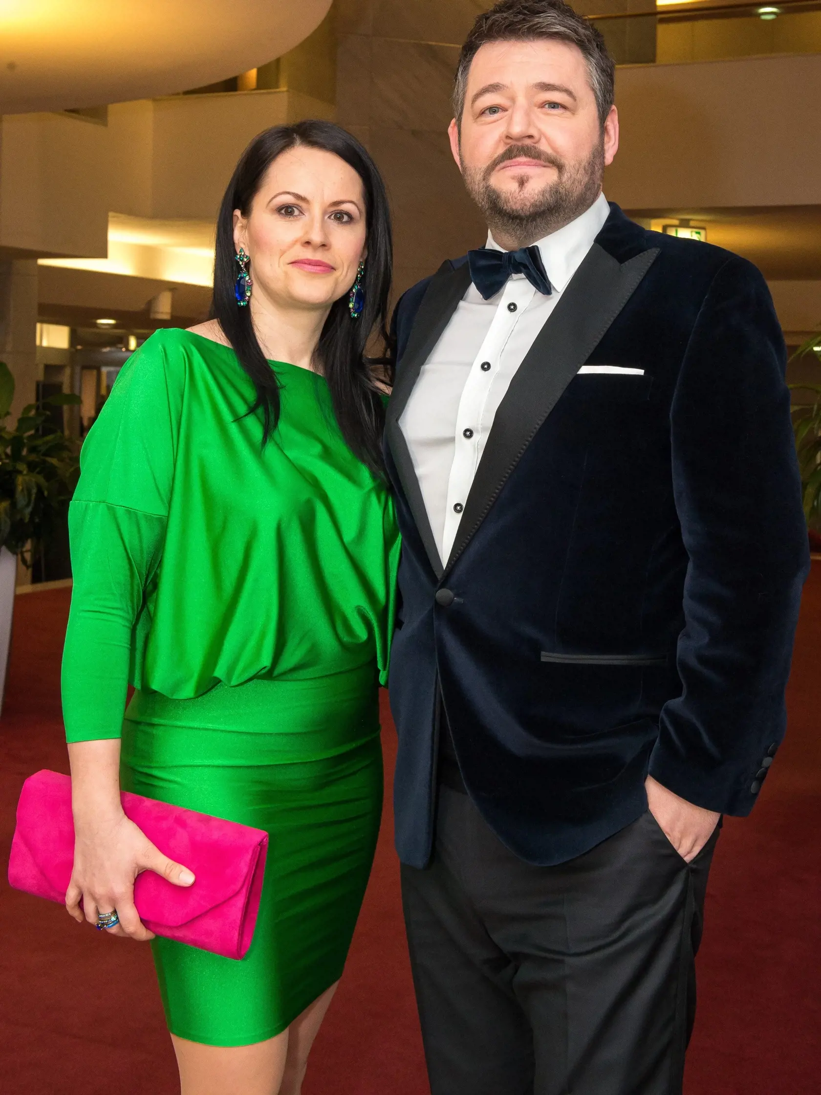 S Denisou: Životná partnerka Michala Hudáka.