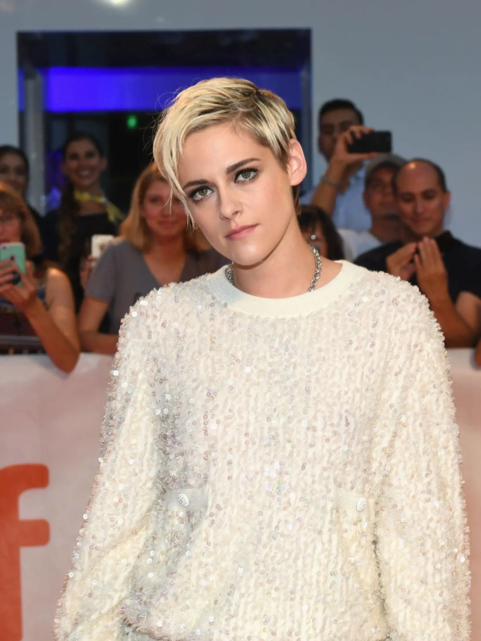 TORONTO, ON - SEPTEMBER 15:  Kristen Stewart attends the 'Jeremiah Terminator LeRoy' Premiere during 2018 Toronto International Film Festival at Roy Thomson Hall on September 15, 2018 in Toronto, Canada.  (Photo by Sonia Recchia/Getty Images)
