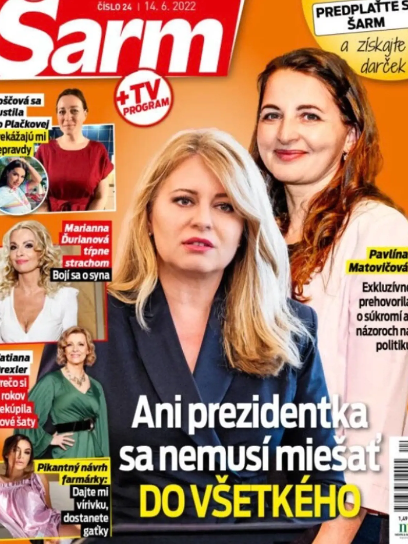 Rozhovor s Pavlínou Matovičovou a viac zaujímavých tém nájdete v najnovšom vydaní týždenníka ŠARM.