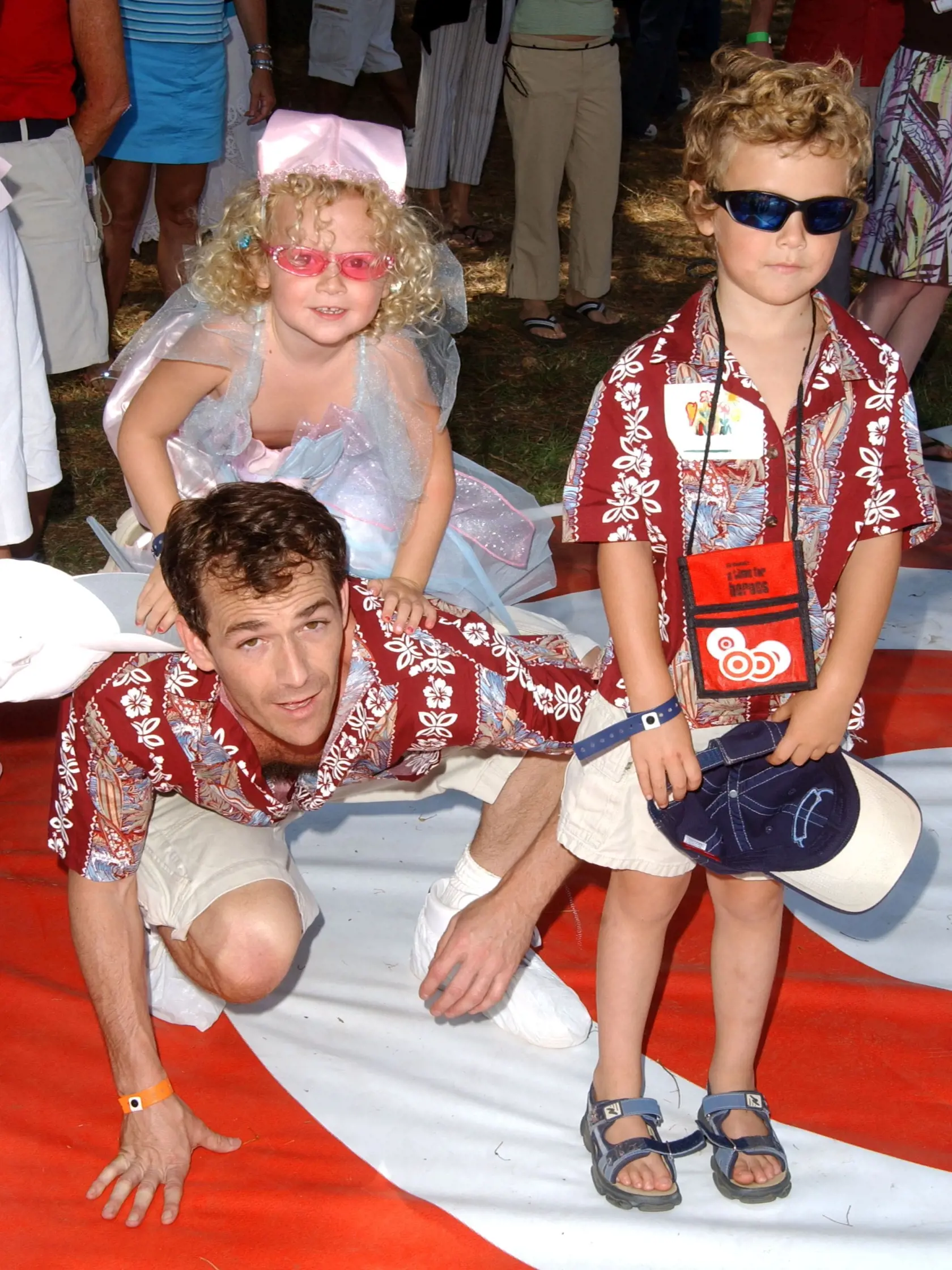 Luke Perry s deťmi