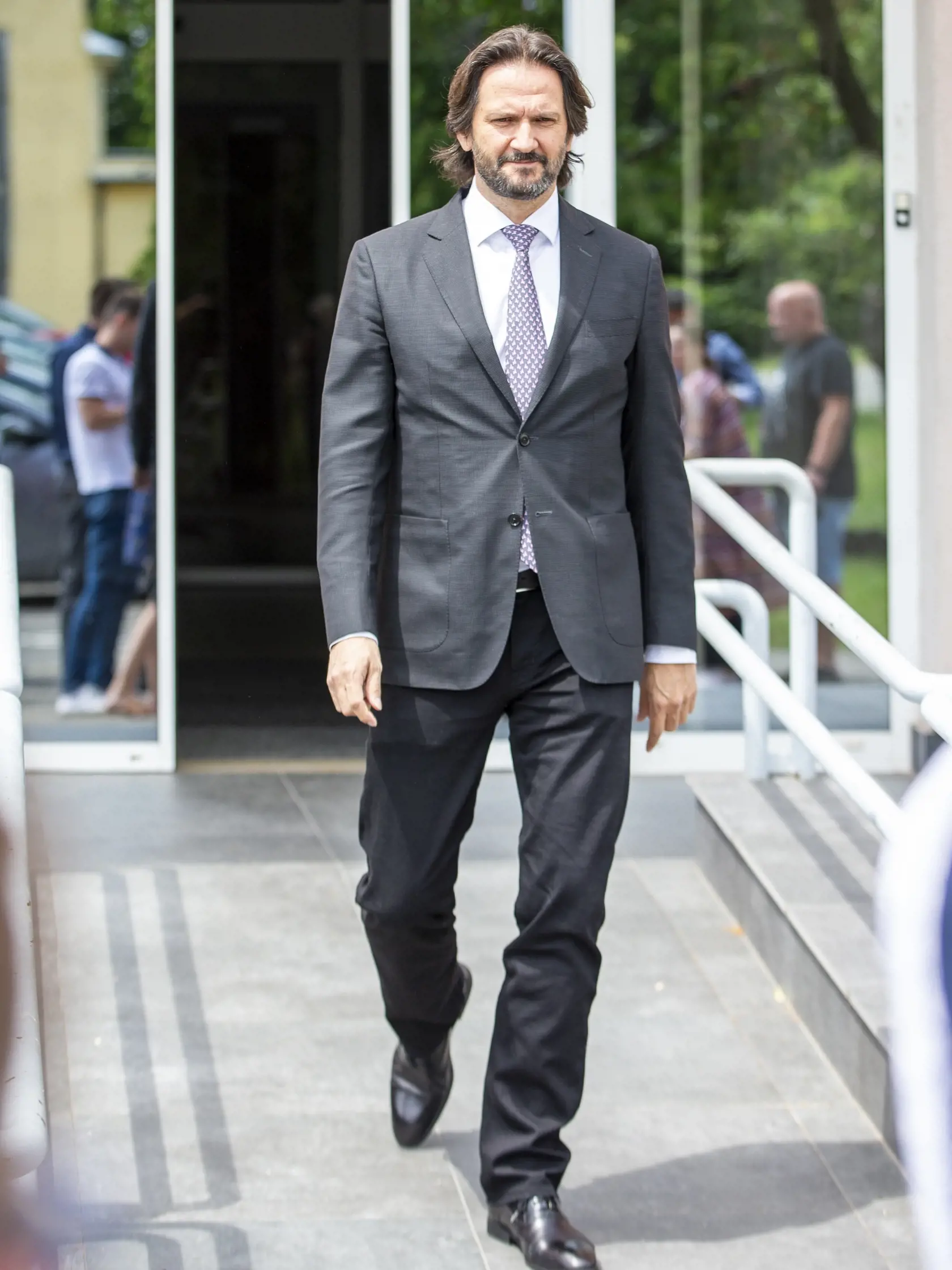Rozhodovanie o žiadosti Mareka Paru o prepustenie z väzby na Špecializovanom trestnom súde v Pezinku. Na snímke je Robert Kaliňák. 