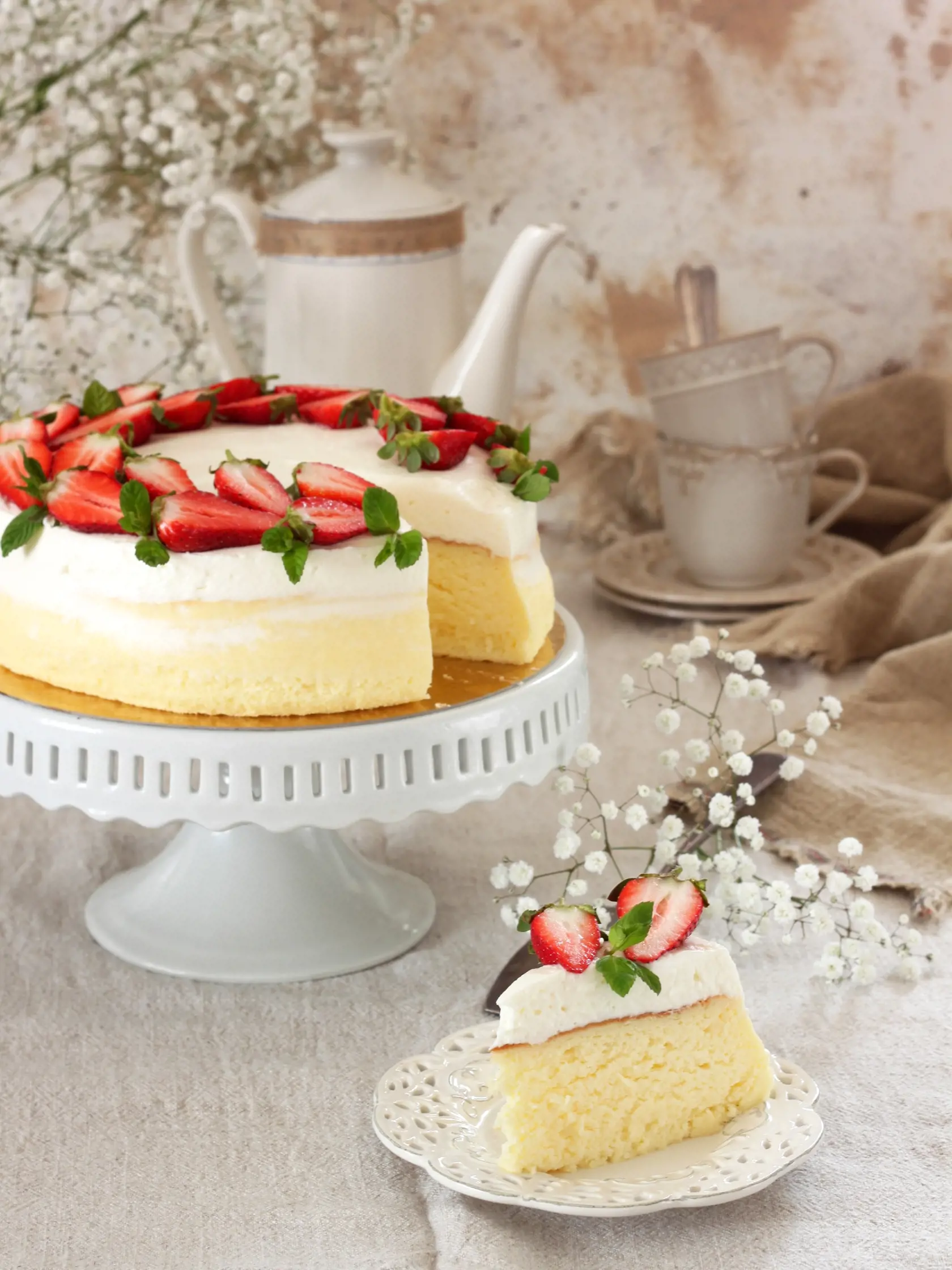 Japonský cheesecake