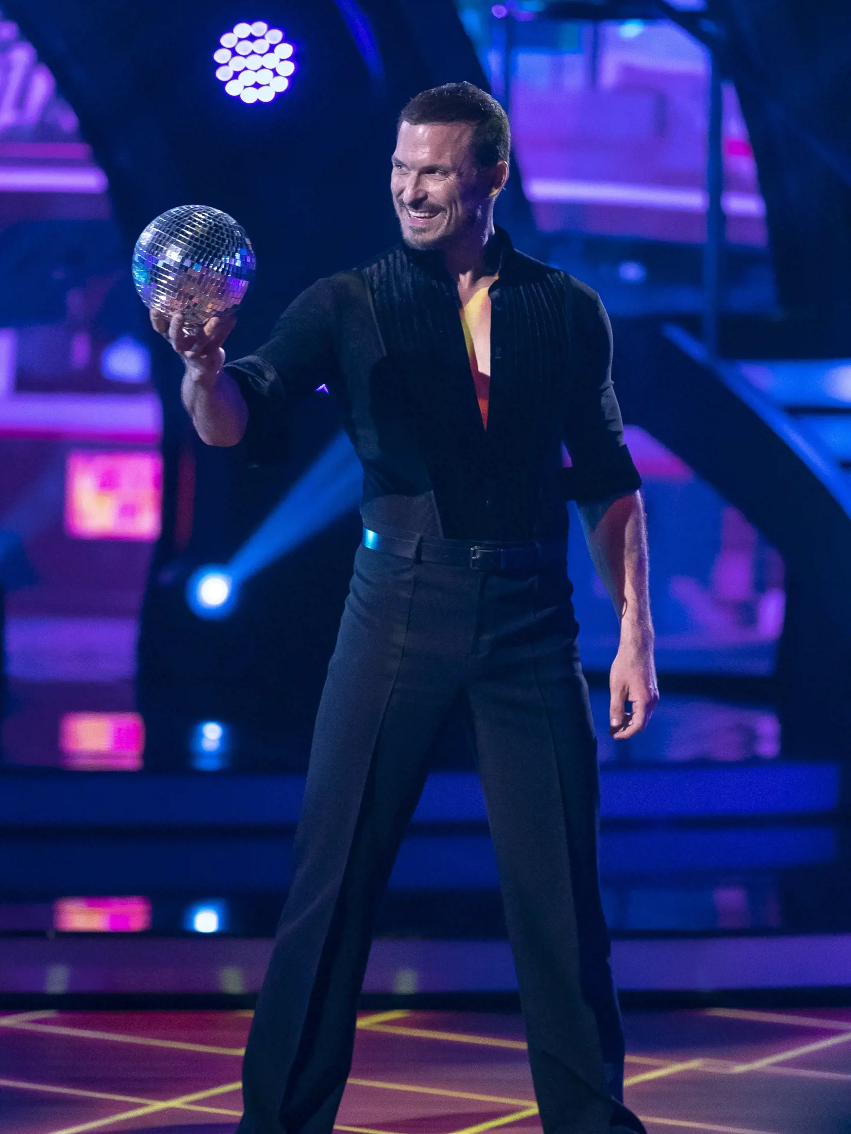 Finale tanečnej televíznej šou Let’s Dance v bratislavskej Inchebe. Na snímke je Ján Koleník.