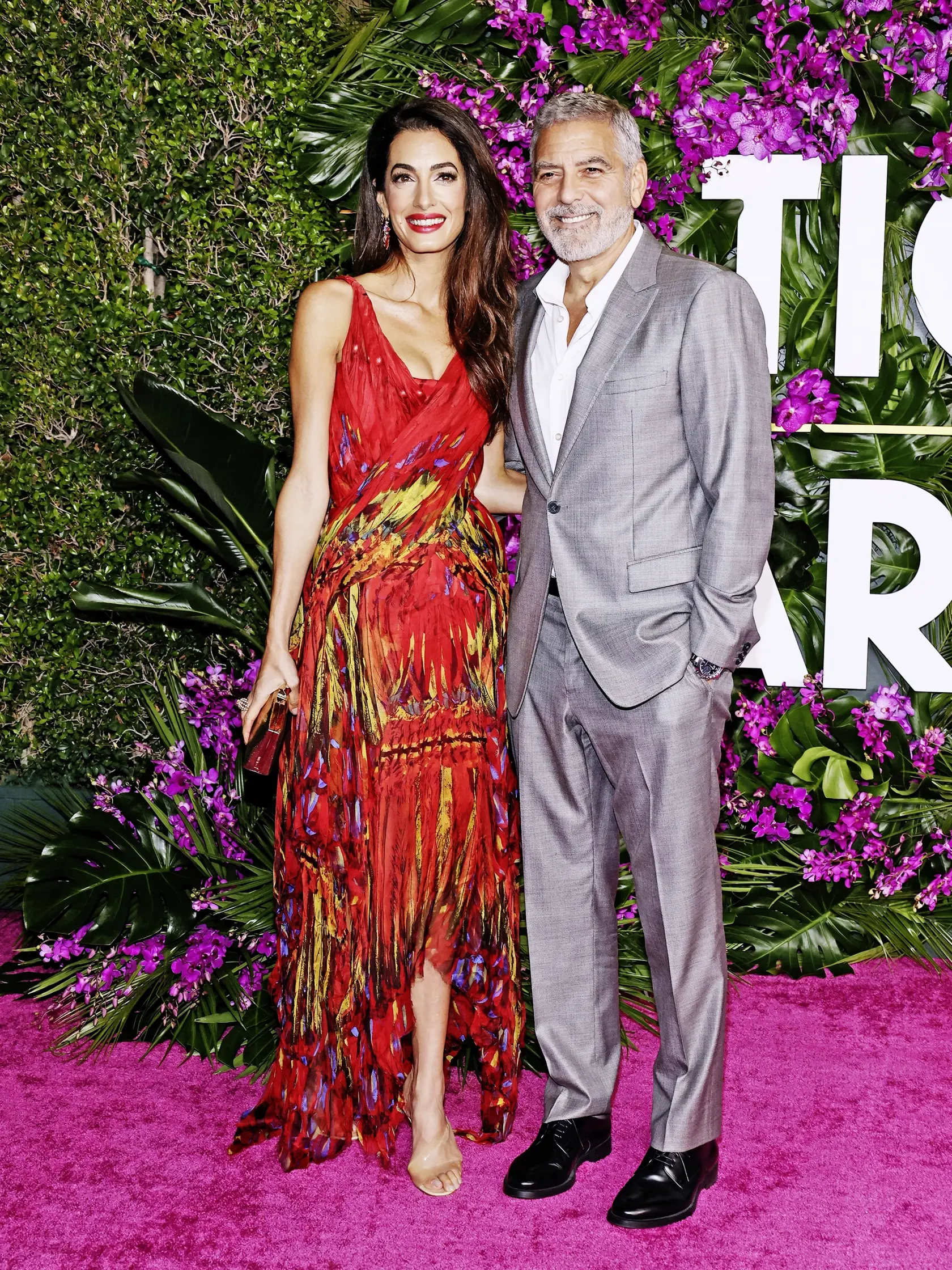 George a Amal Clooney