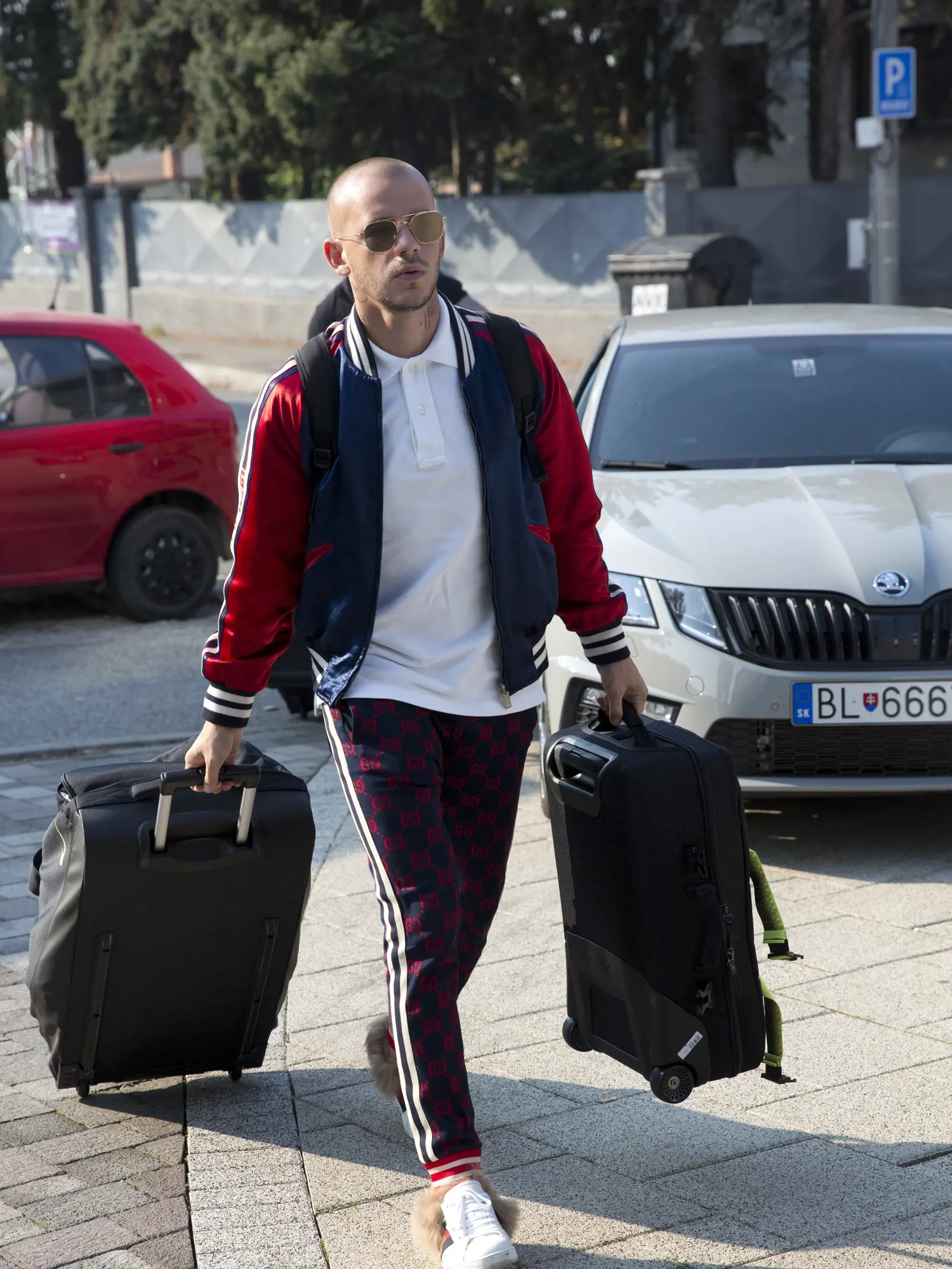 Slovenská futbalová reprezentácia prichaádza na prípravu zápasu s ČR do Senca
Na obr.: Peter Weiss