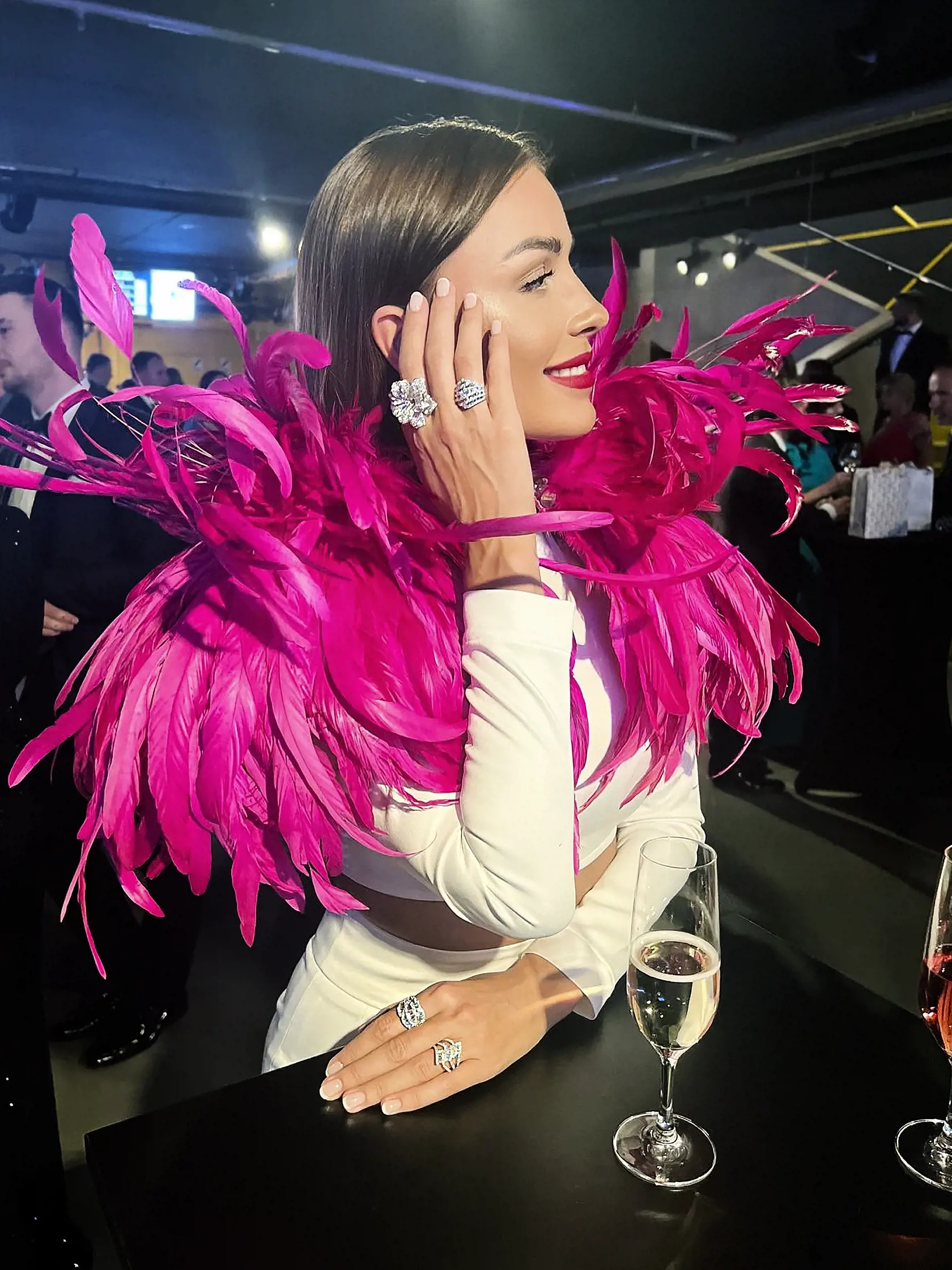 Miss Martina Grešová používala tiež zubný strojček.
