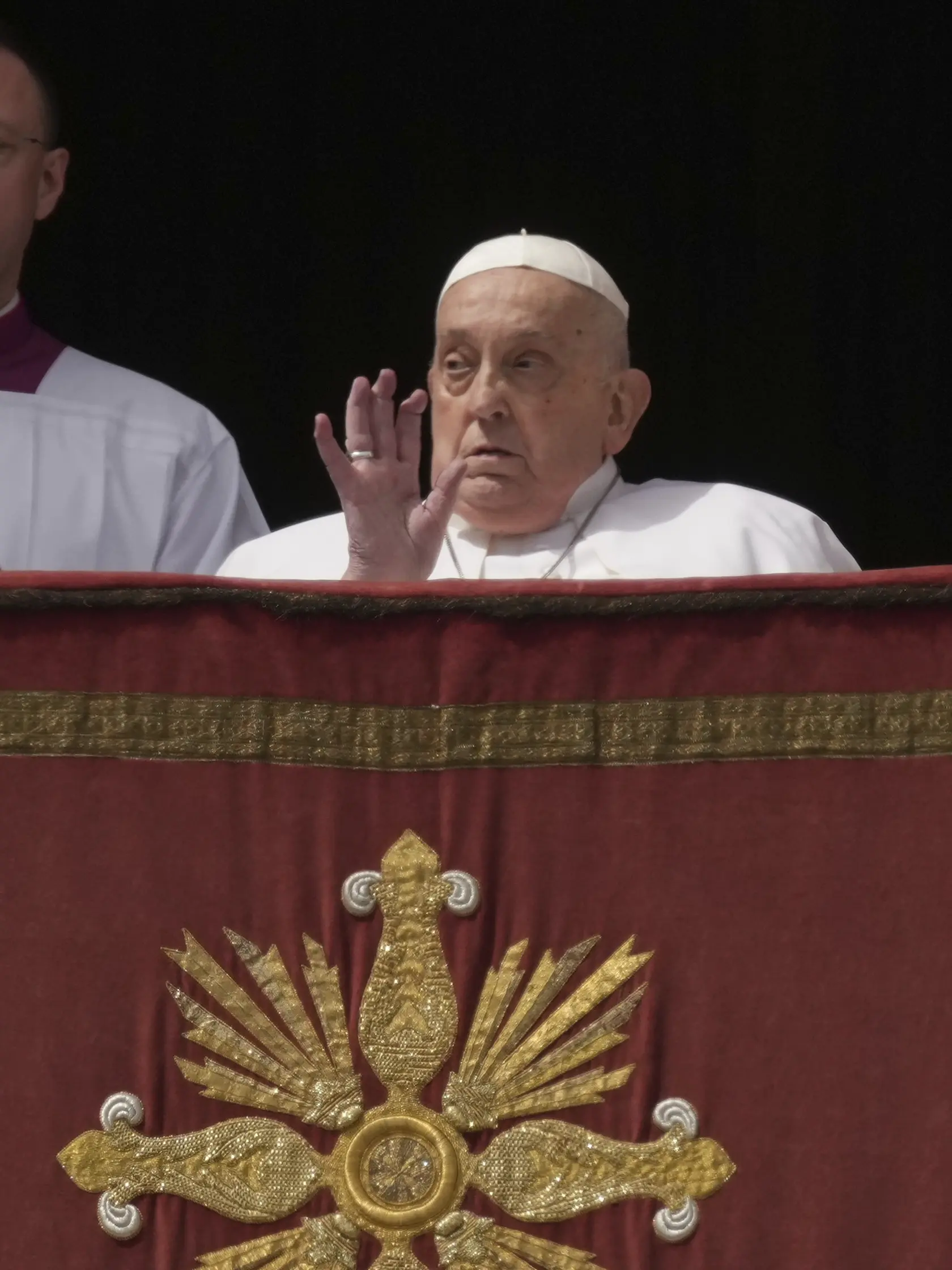 Posledné zábery pápeža, 20. apríl 2025