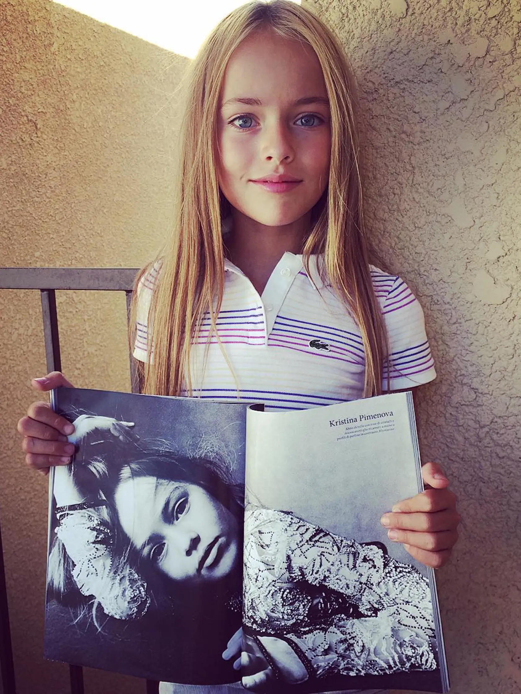 Kristina Pimenova bola najkrajším dievčatkom na svete.
