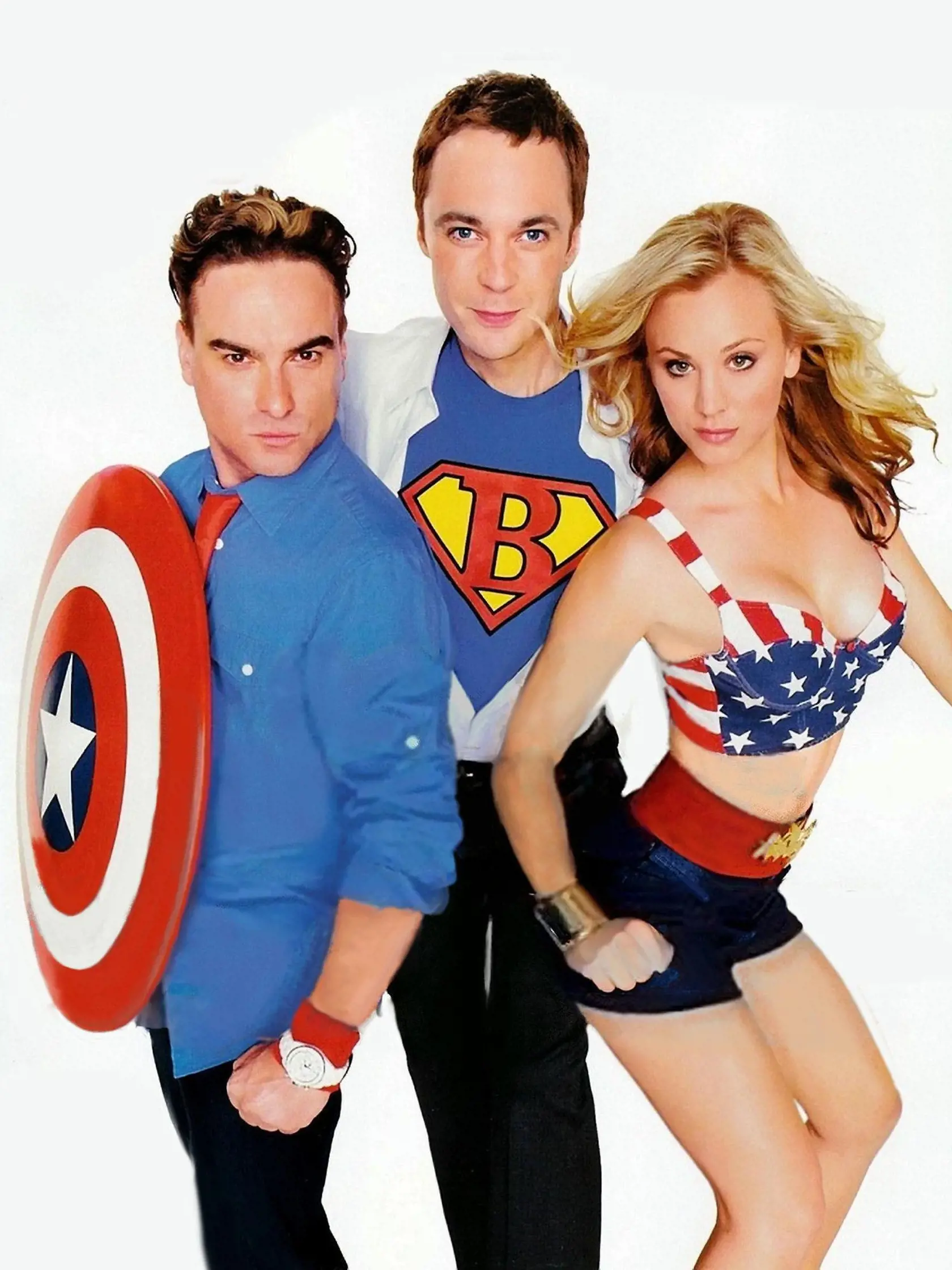 Kaley Cuoco tvorila v seriáli pár s Johnnym Galeckim.