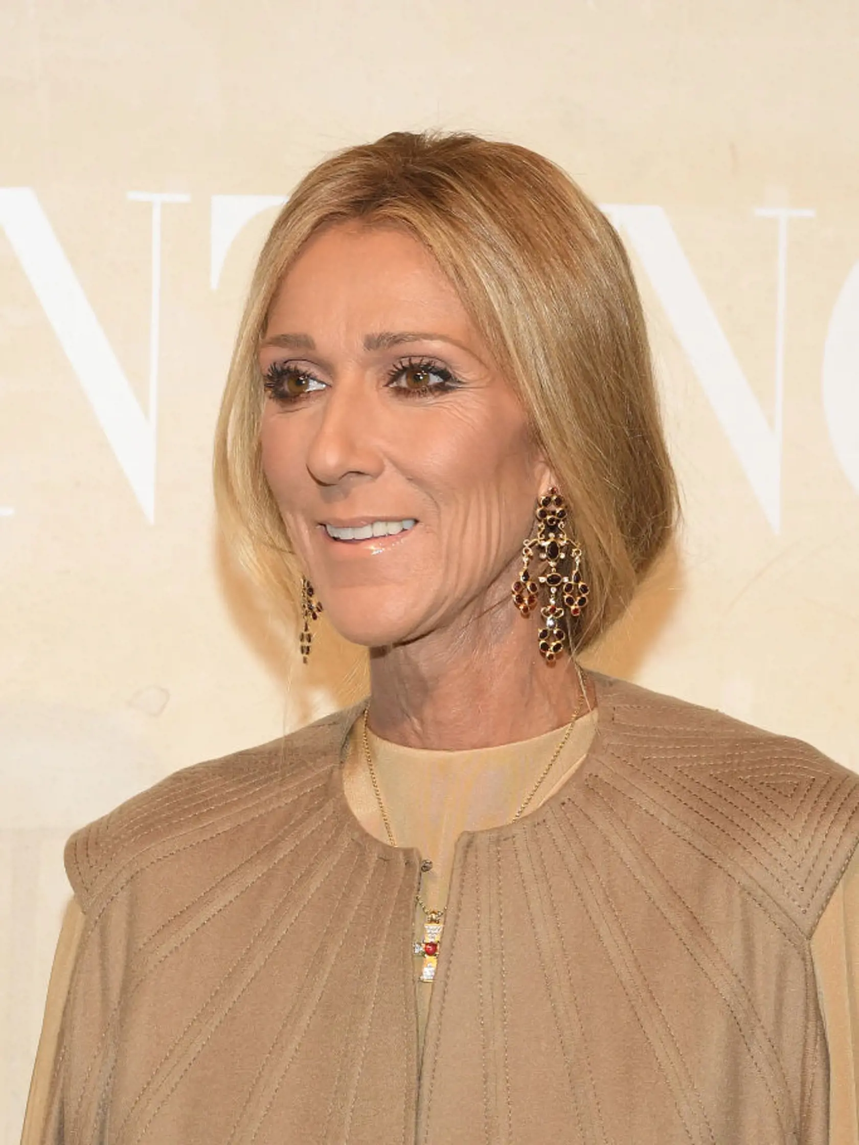 PARIS, FRANCE - JANUARY 23: Singer Celine Dion attends the Valentino Haute Couture Spring Summer 2019 show as part of Paris Fashion Week on January 23, 2019 in Paris, France. (Photo by Pascal Le Segretain/Getty Images)