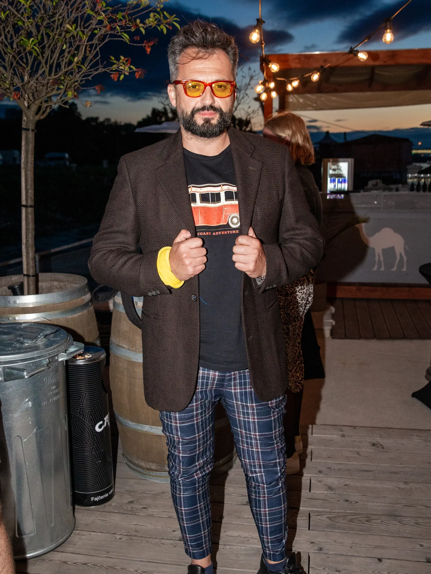 25. “ MEDIA PARTY ”  TV Markíza  sa uskutočnila na lodi Sundeck na Tyšrovom Nábreží v Bratislave. Na snímke je Marián Čekovský. 