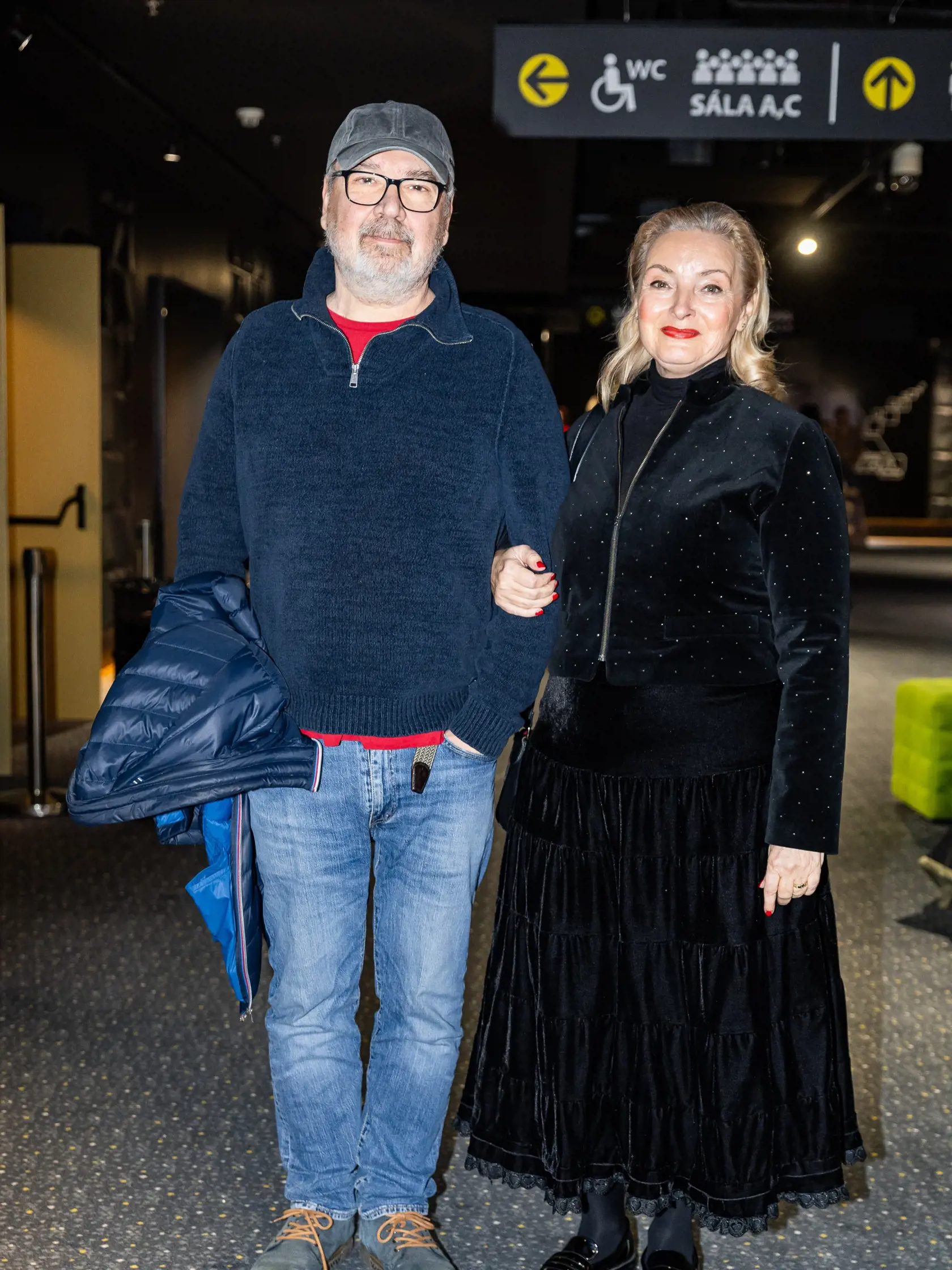 Premiéra denného televízneho seriálu “SĽUB” v Bratislave. Na snímke Eva Pavlíková.