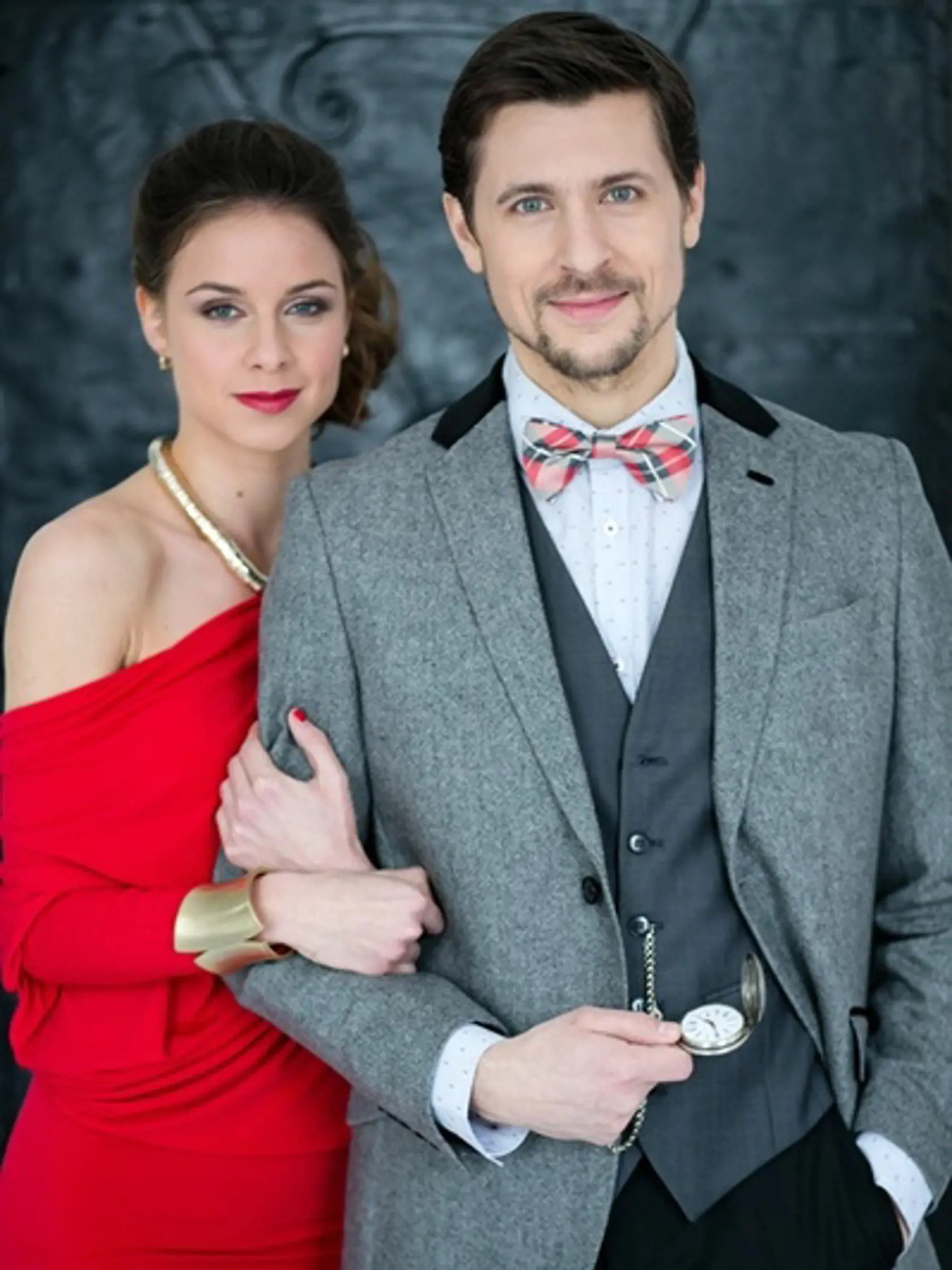 Nela Pocisková a Juraj Loj alias seriáloví Nina Dolinská a Martin Rozner