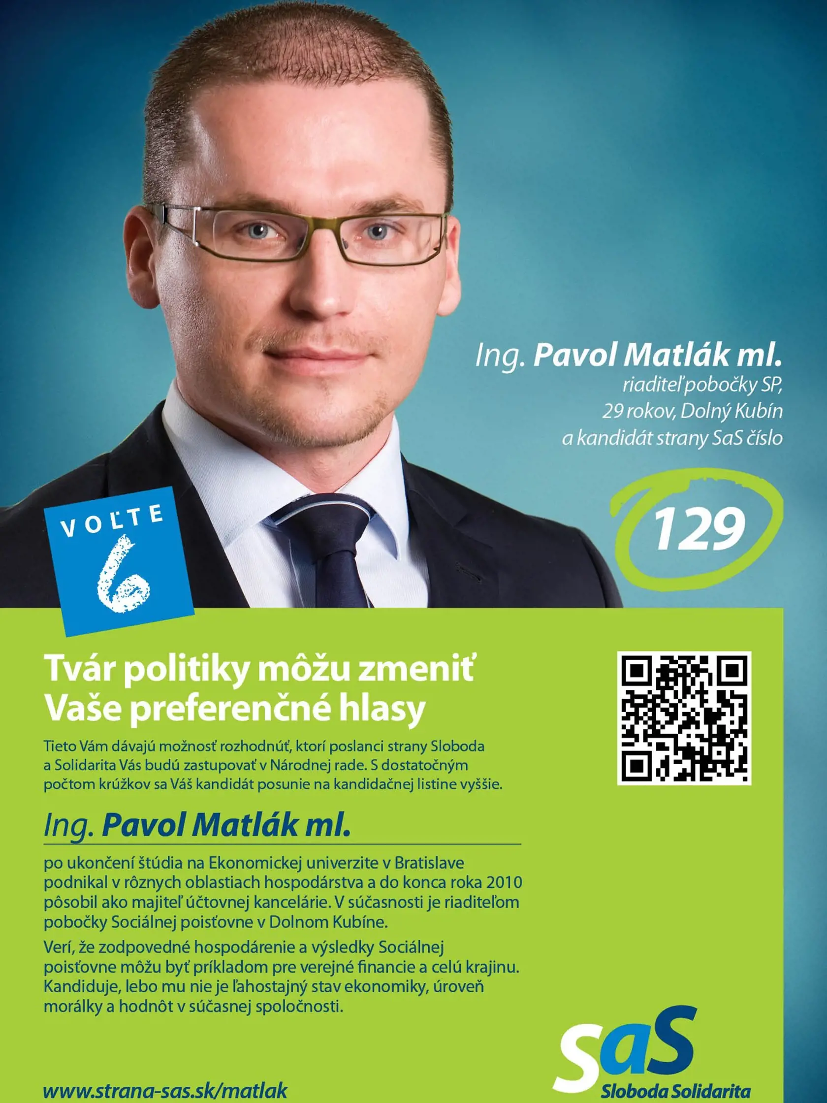 V roku 2012 Matlák kandidoval aj do Národnej rady, avšak neúspešne.