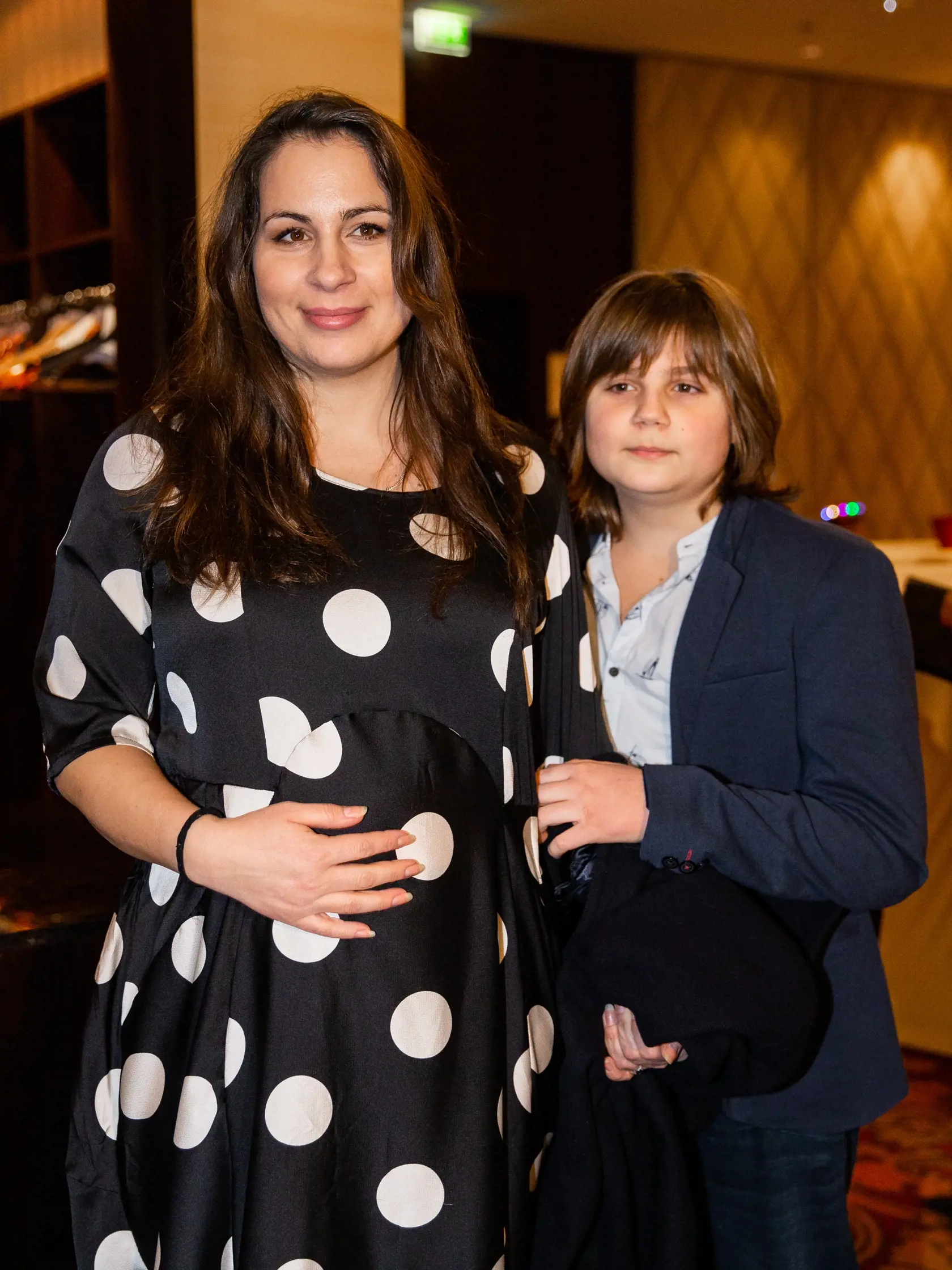 Kristína Greppelová so synom Adamkom.