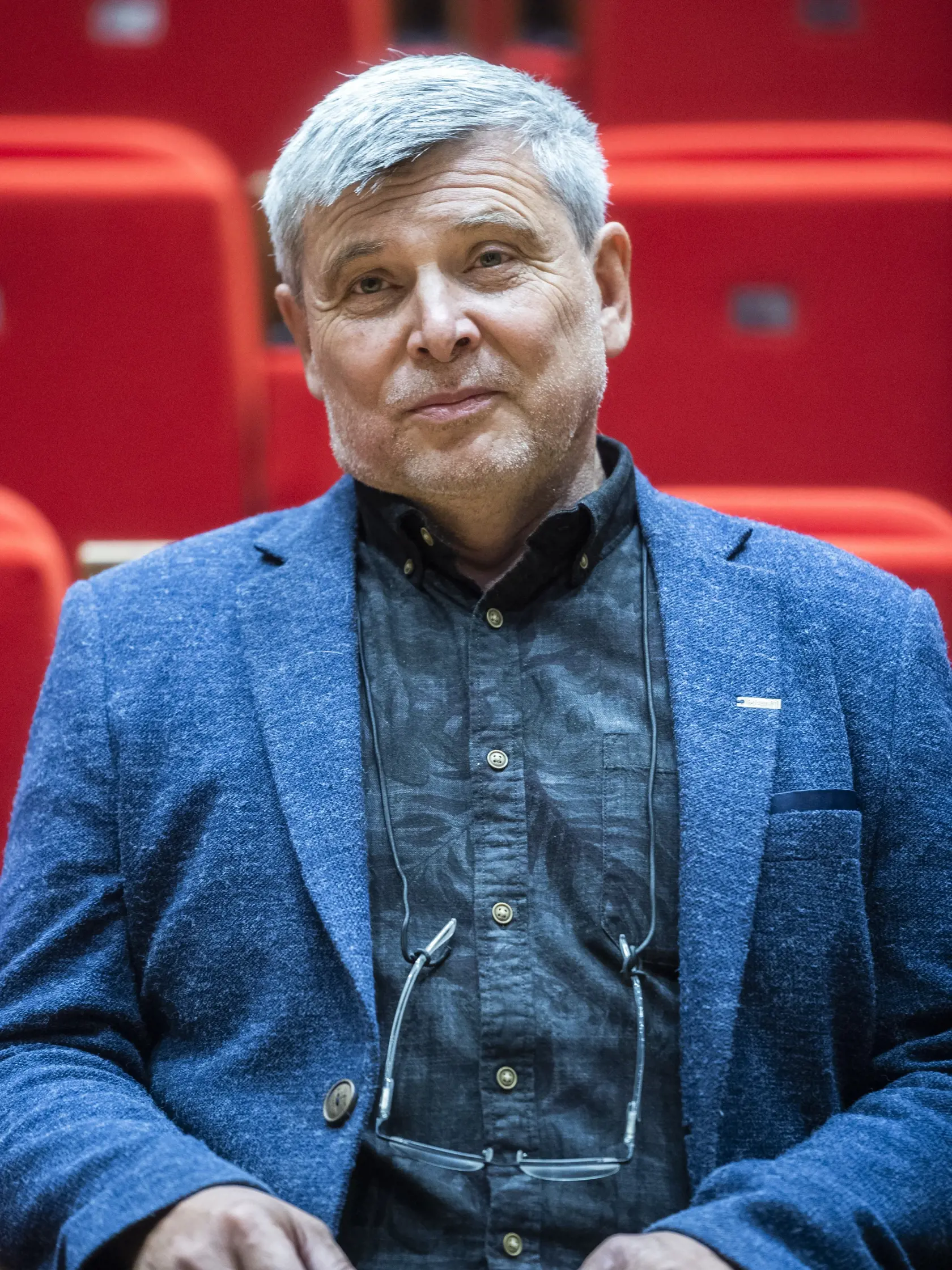 Na snímke kandidát Vladimír Seman počas verejného vypočutia kandidátov na generálneho riaditeľa RTVS na Výbore NR SR pre kultúru a médiá v Bratislave 13. júna 2022.