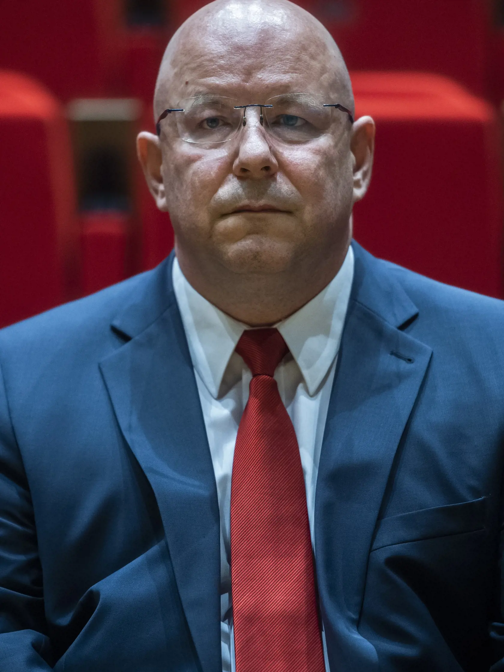 Na snímke kandidát a súčasný riaditeľ RTVS Jaroslav Rezník počas verejného vypočutia kandidátov na generálneho riaditeľa RTVS na Výbore NR SR pre kultúru a médiá v Bratislave 13. júna 2022.