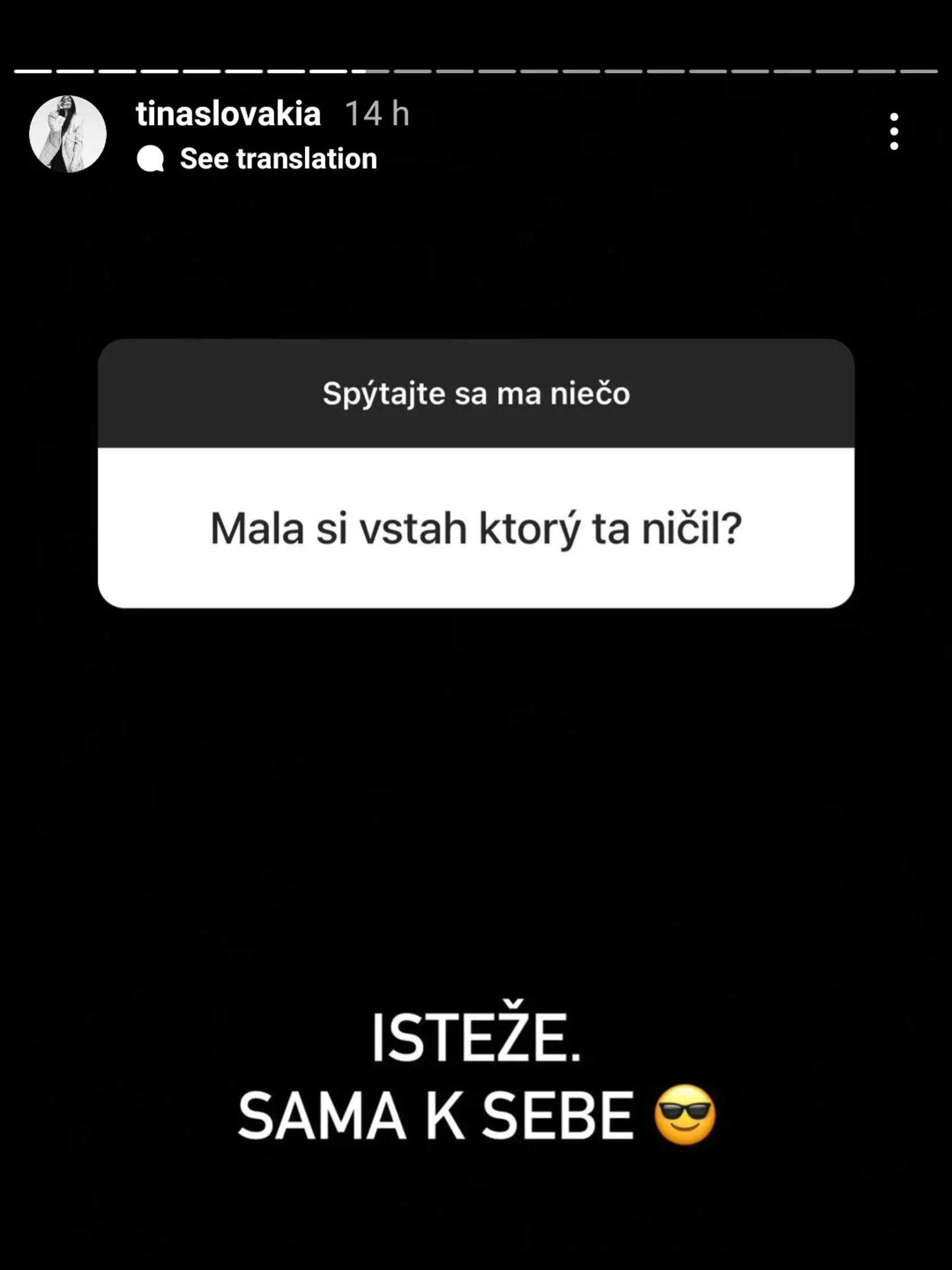Speváčka Tina odpovedala na otázky od fanúšikov