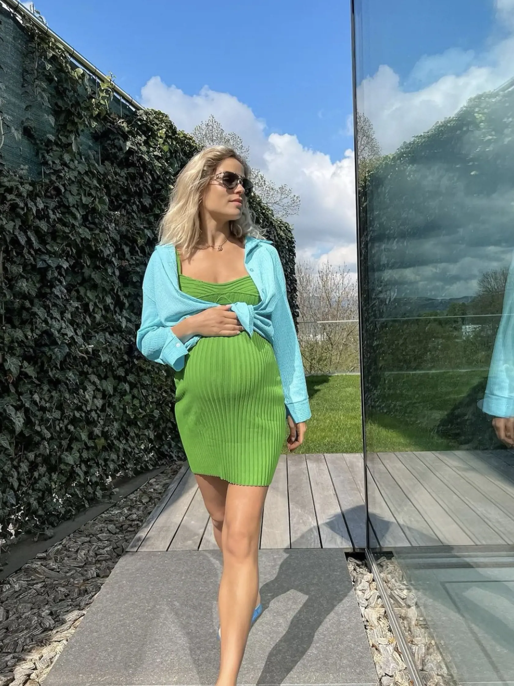 Ivana pôsobila vždy ako krehká žena s vypracovanou chudou postavou. Tehotenstvo jej však pridalo niekoľko kilogramov navyše a výrazne sa zmenila.