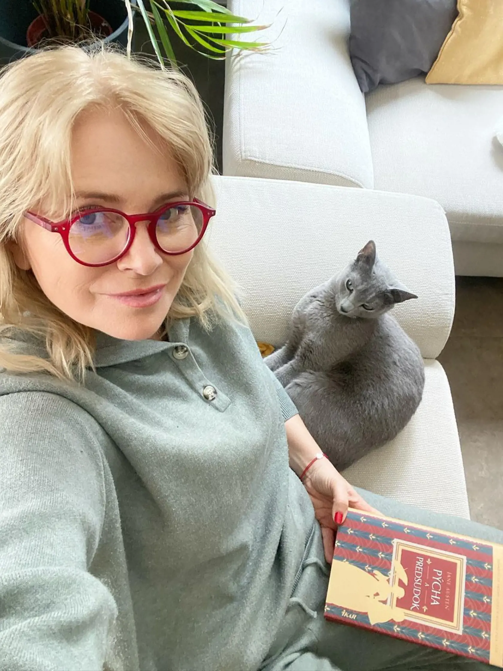 Zuzka Vačková si najradšej čistí hlavu pri dobrej knižke.