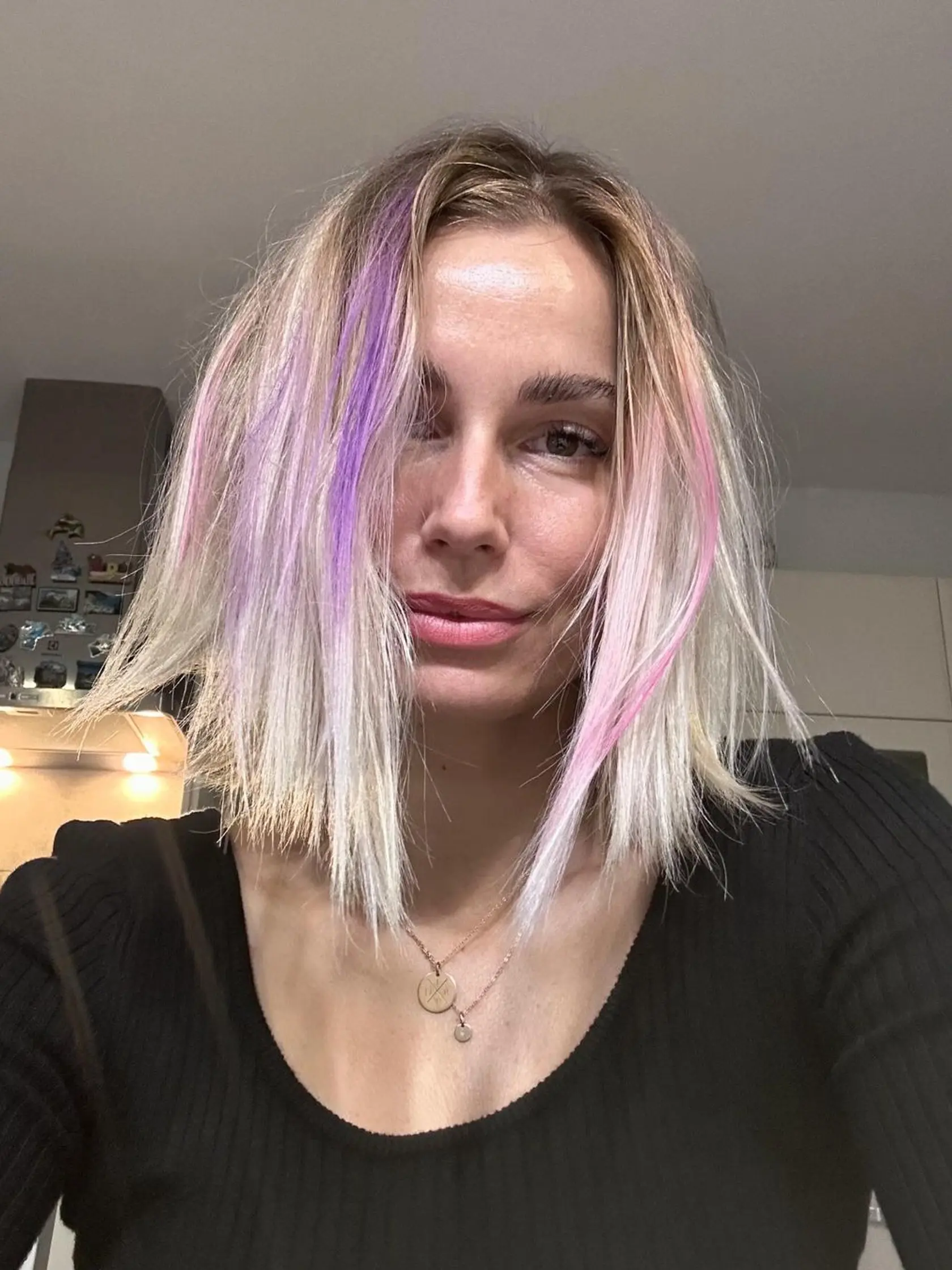 Diana Hágerová sa pochválila veselými vlasmi.