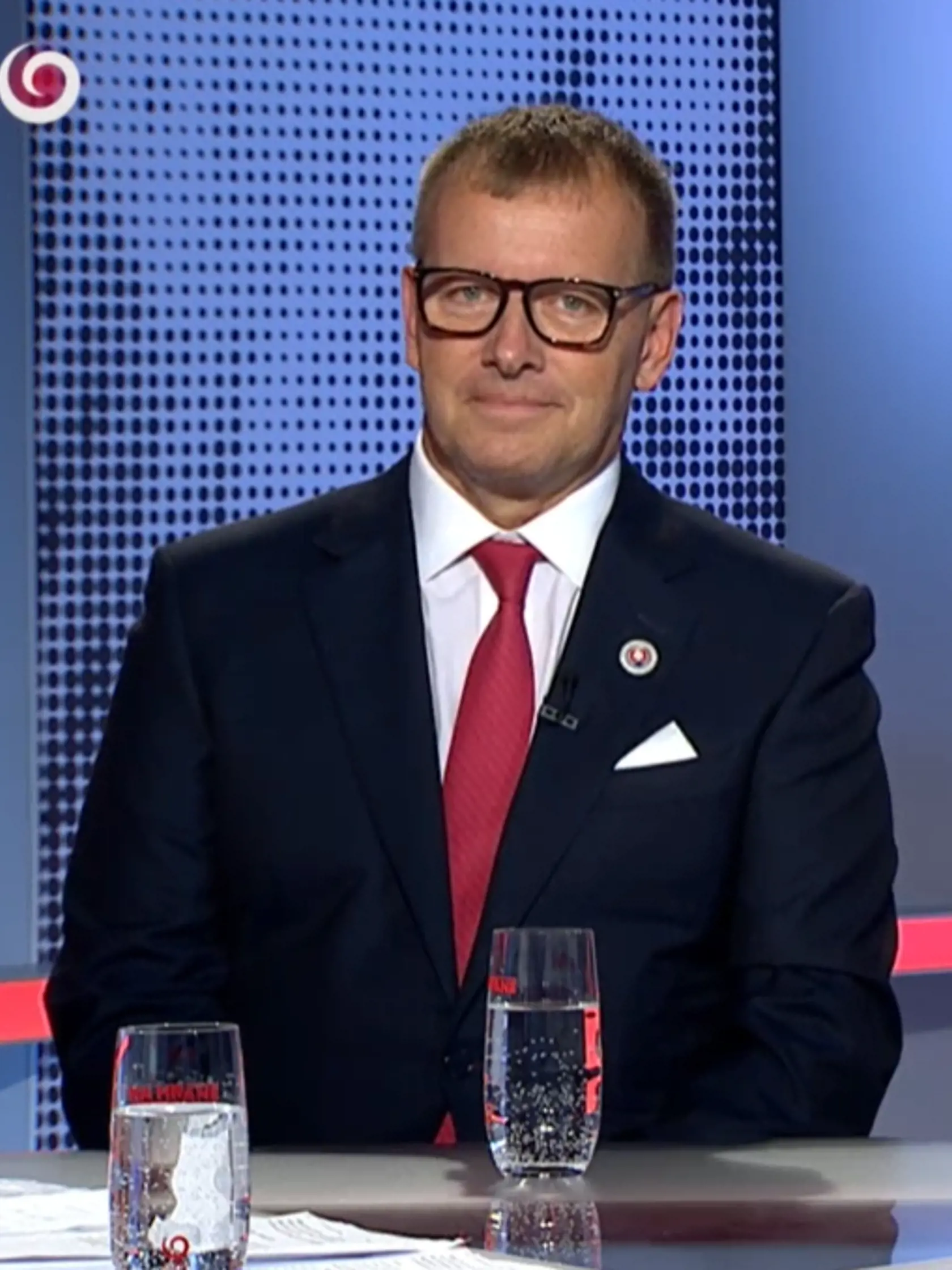 Predseda parlamentu Boris Kollár (Sme rodina) v relácii TV JOJ Na hrane.
