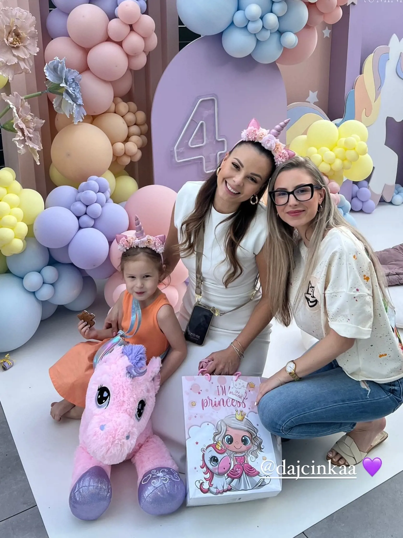 Monika Bagárová pripravila dcérka parádnu oslavu.