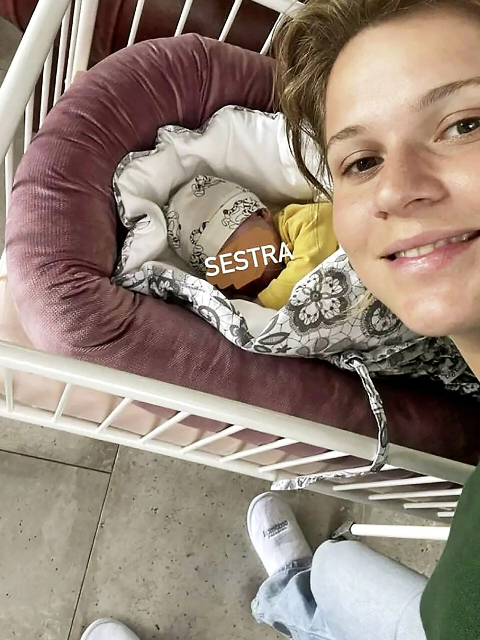 Súrodenci. Z prírastku do rodiny sa teší aj hercova staršia dcéra Tamara.