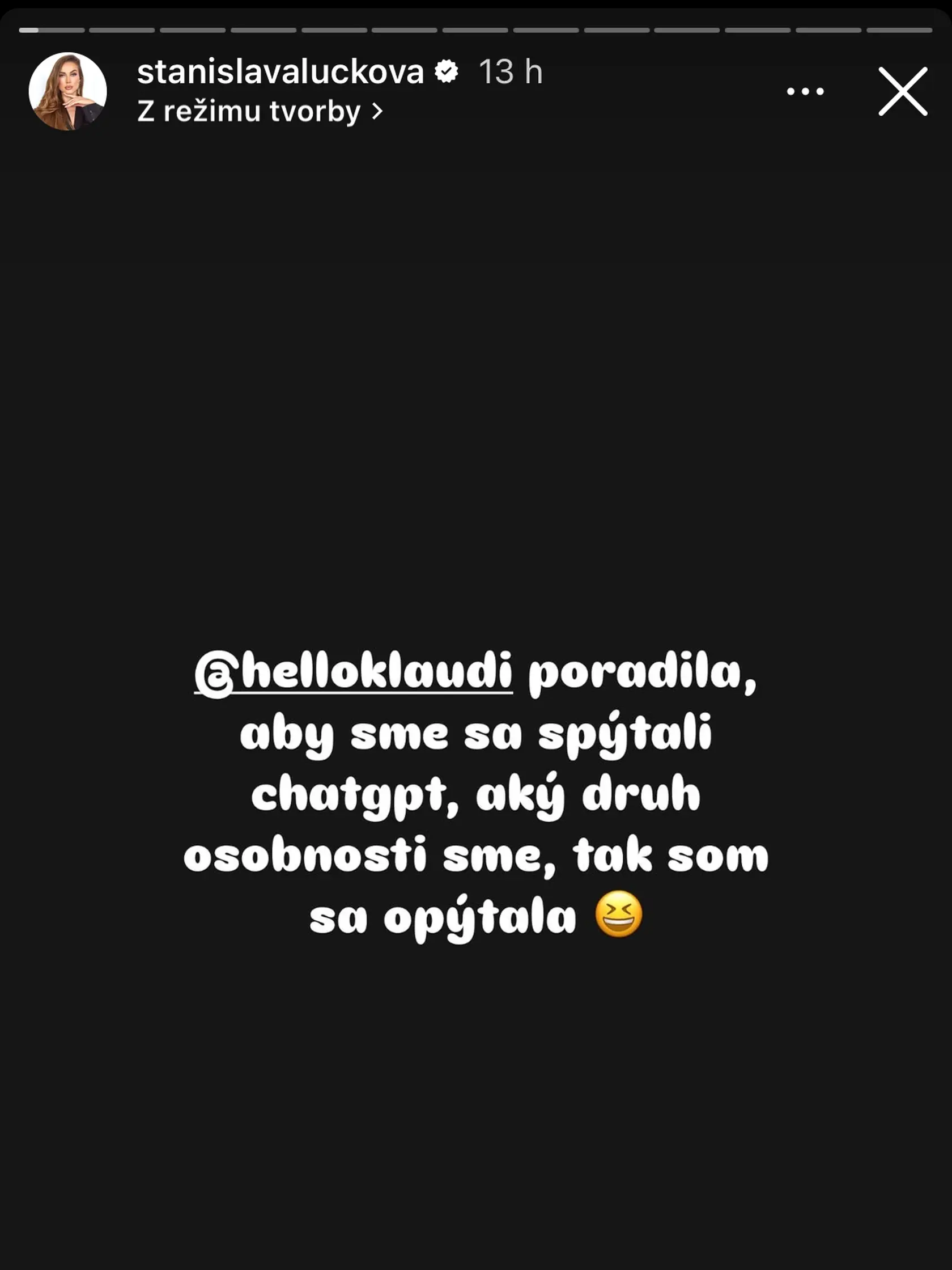 Stanka sa opýtala umelej inteligencie, aký druh osobnosti je.
