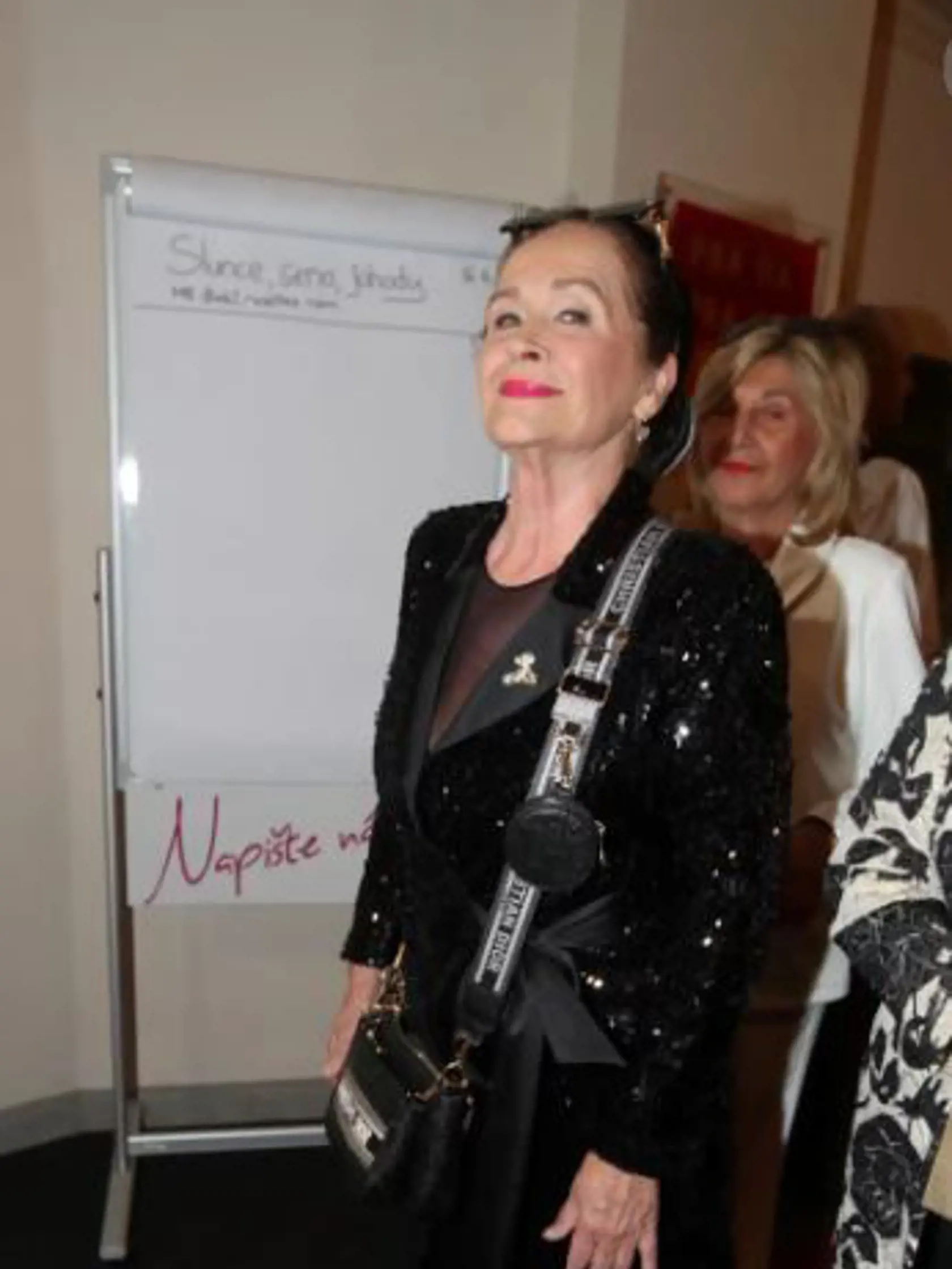 Gregorová na premiére vyzerala skvele.