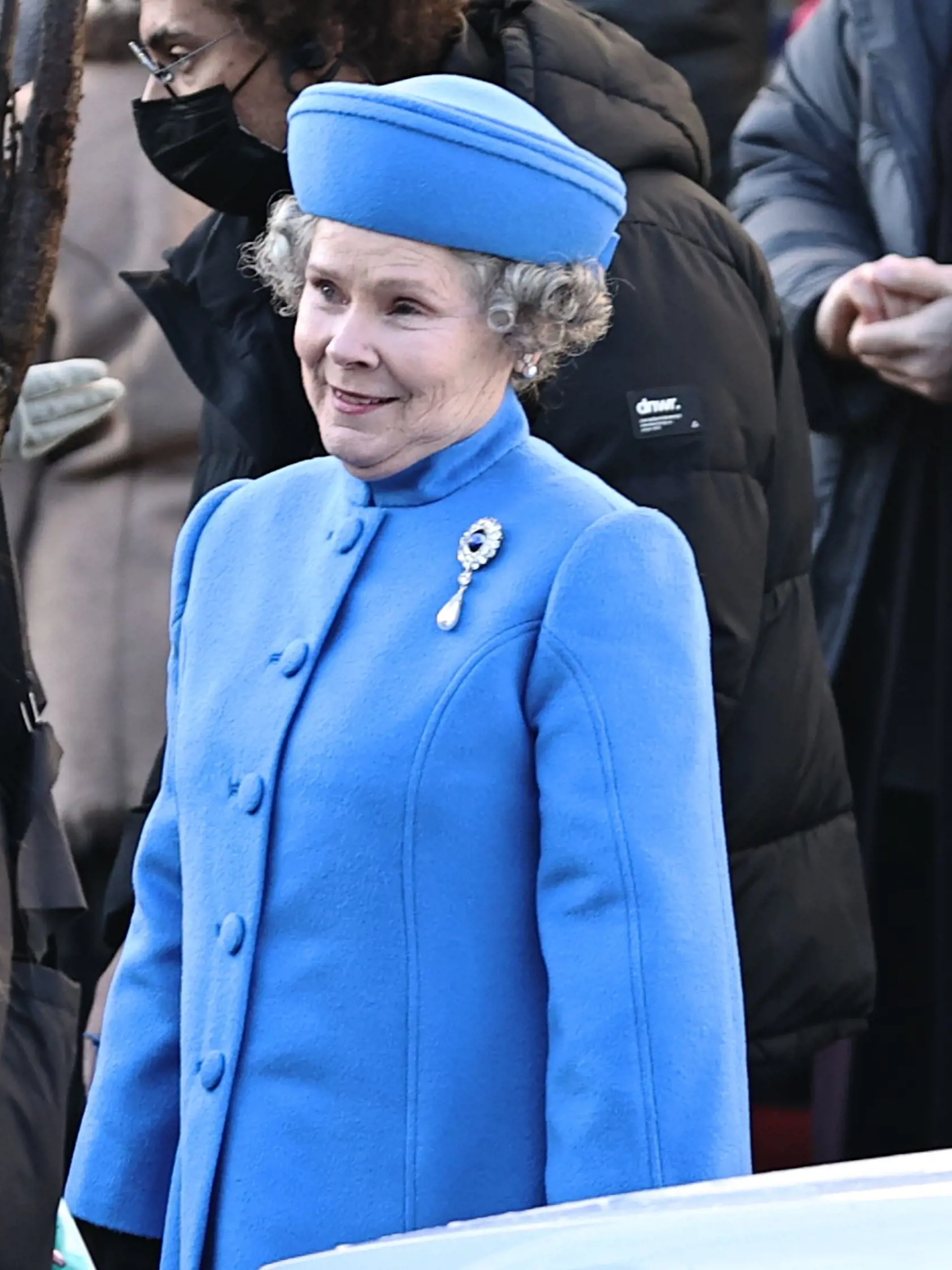 Herečka Imelda Stauntonová ako kráľovná Alžbeta II.