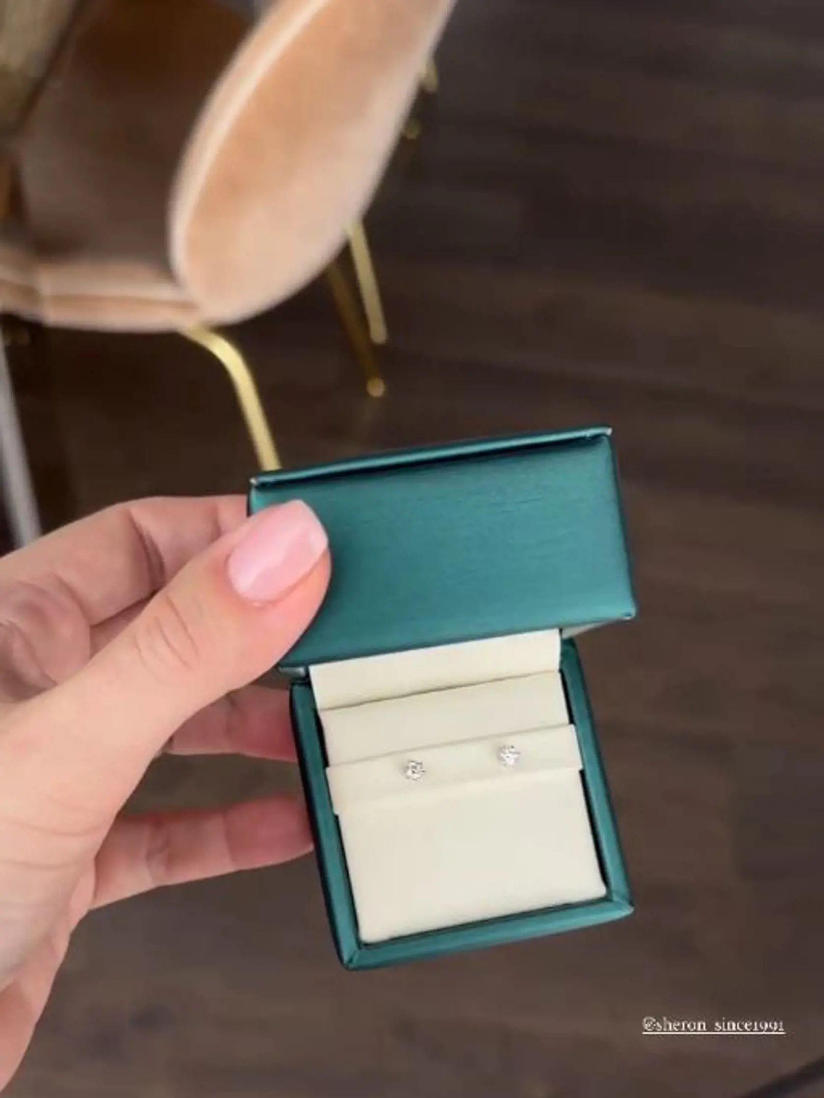 Keď sa Ninke zahoja uši, bude na nich nosiť tieto luxusné náušnice. Ich cena je viac ako 2-tisíc eur.